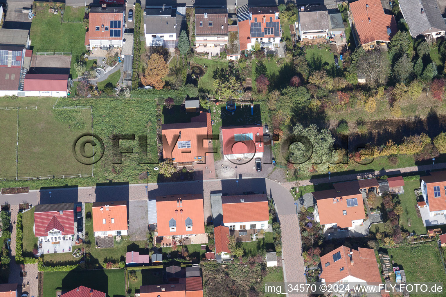 Vue oblique de Quartier Mörzheim in Landau in der Pfalz dans le département Rhénanie-Palatinat, Allemagne