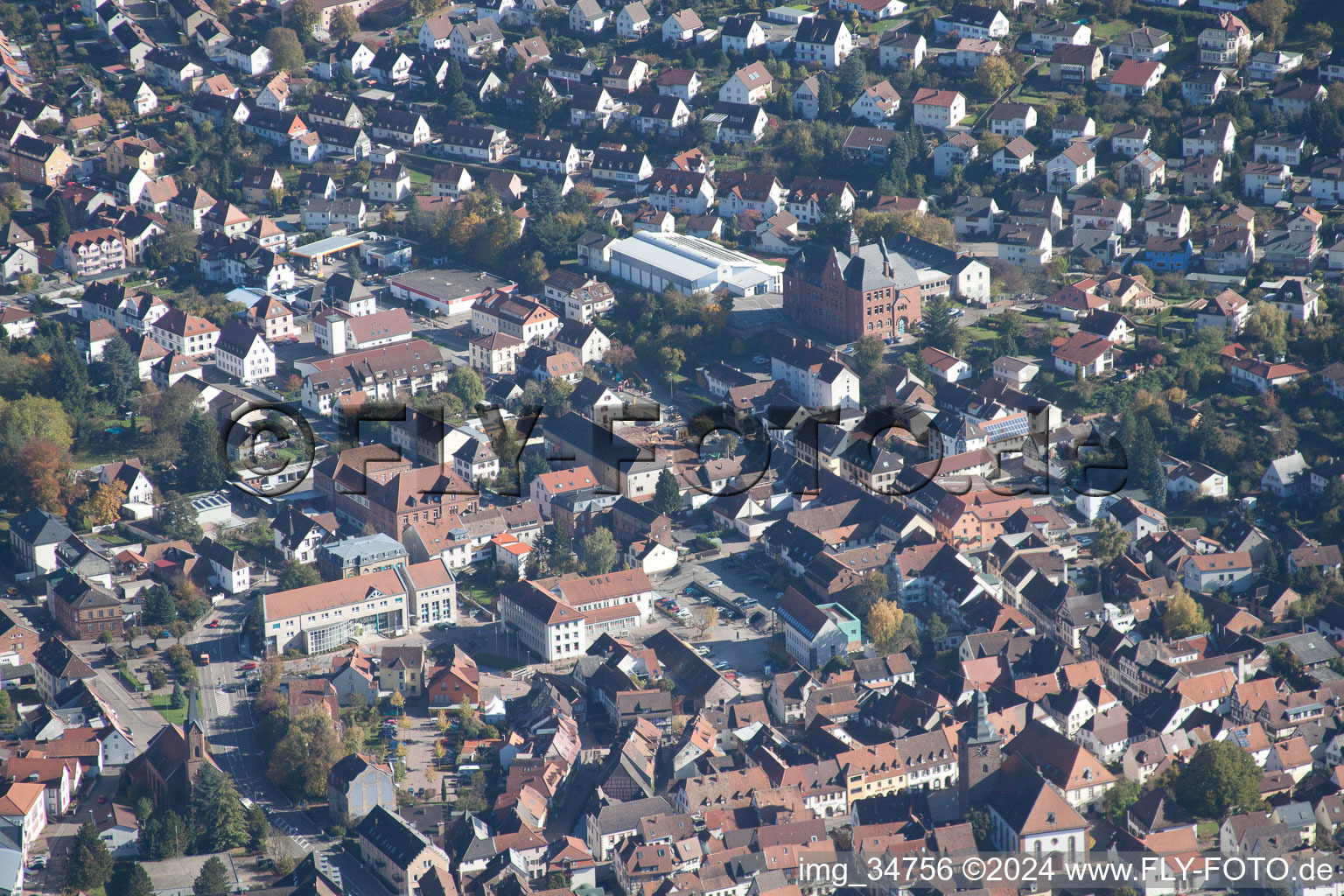 Image drone de Annweiler am Trifels dans le département Rhénanie-Palatinat, Allemagne