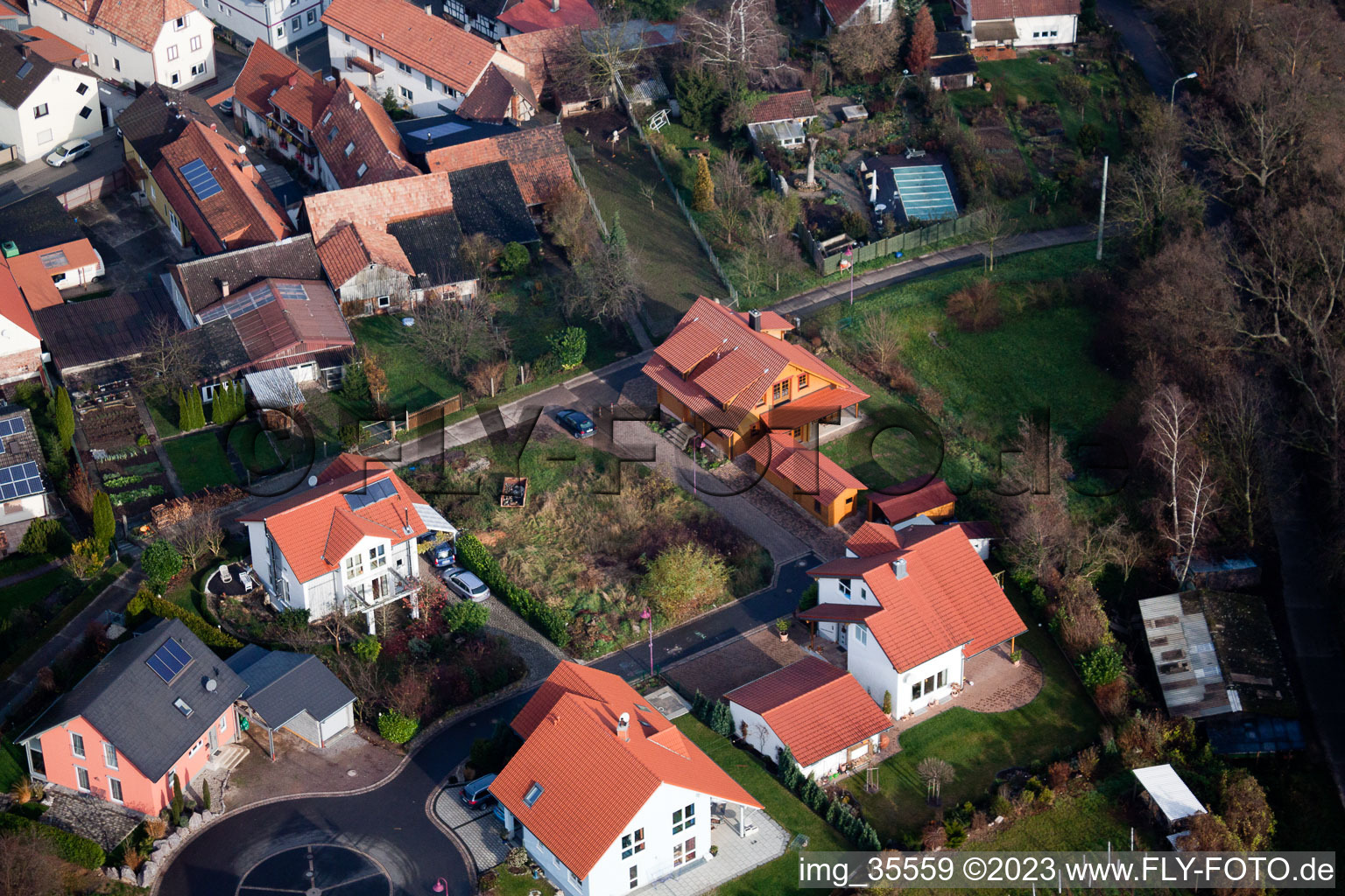Enregistrement par drone de Oberhausen dans le département Rhénanie-Palatinat, Allemagne