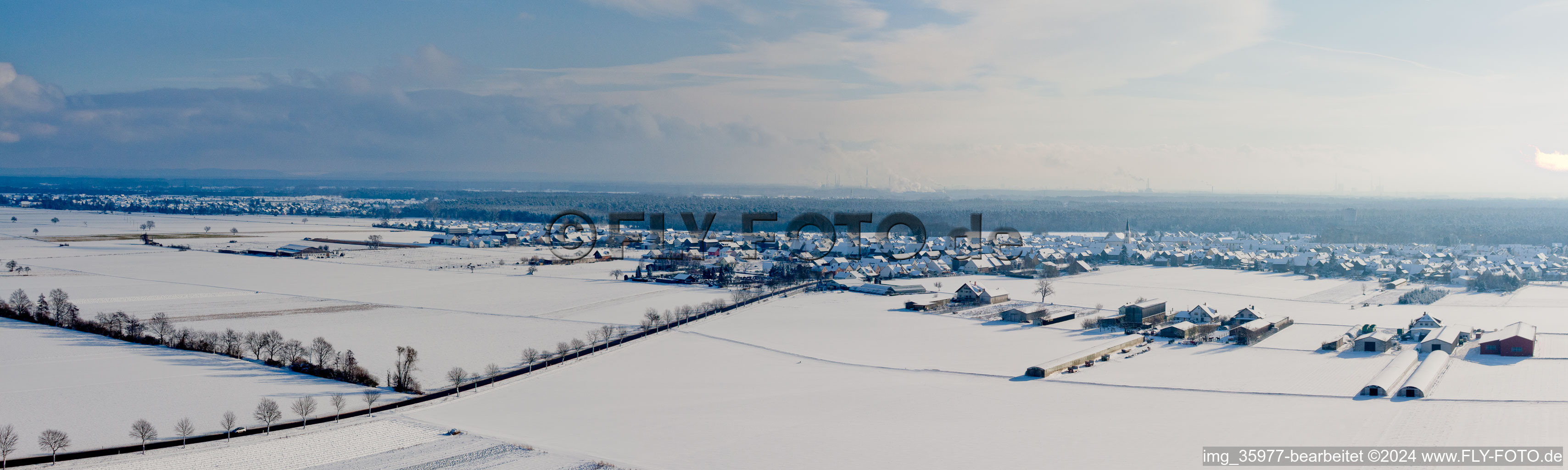 Photographie aérienne de Panorama à Hatzenbühl dans le département Rhénanie-Palatinat, Allemagne