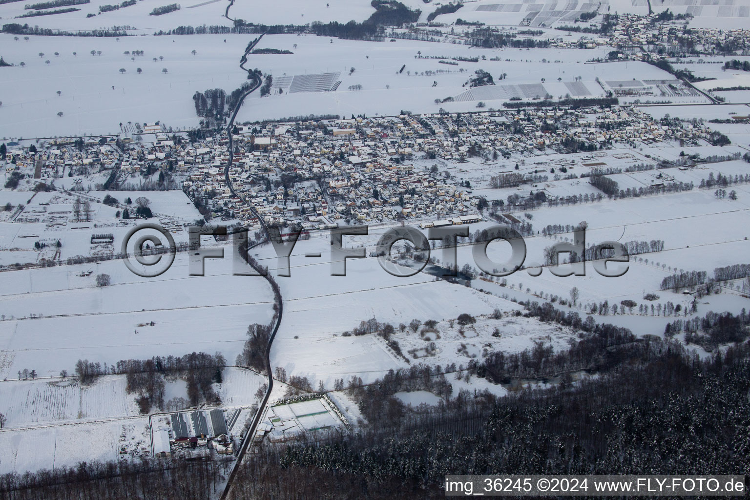 Image drone de Steinfeld dans le département Rhénanie-Palatinat, Allemagne