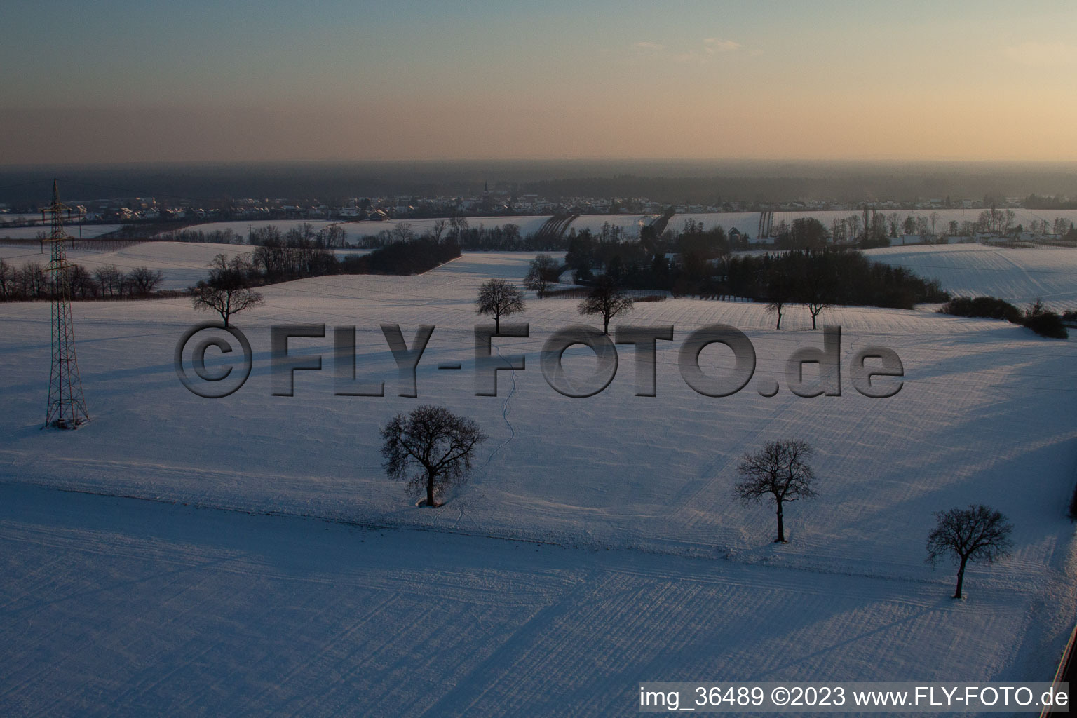 Enregistrement par drone de Dierbach dans le département Rhénanie-Palatinat, Allemagne