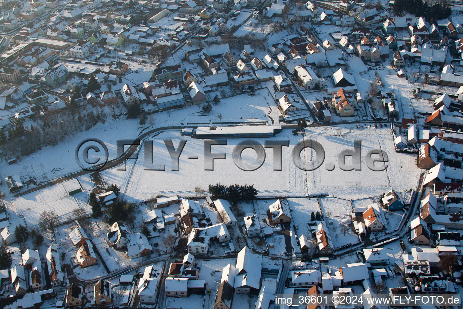 Mothern dans le département Bas Rhin, France d'en haut