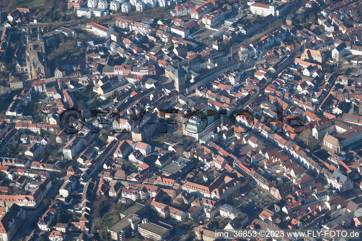 Image drone de Speyer dans le département Rhénanie-Palatinat, Allemagne