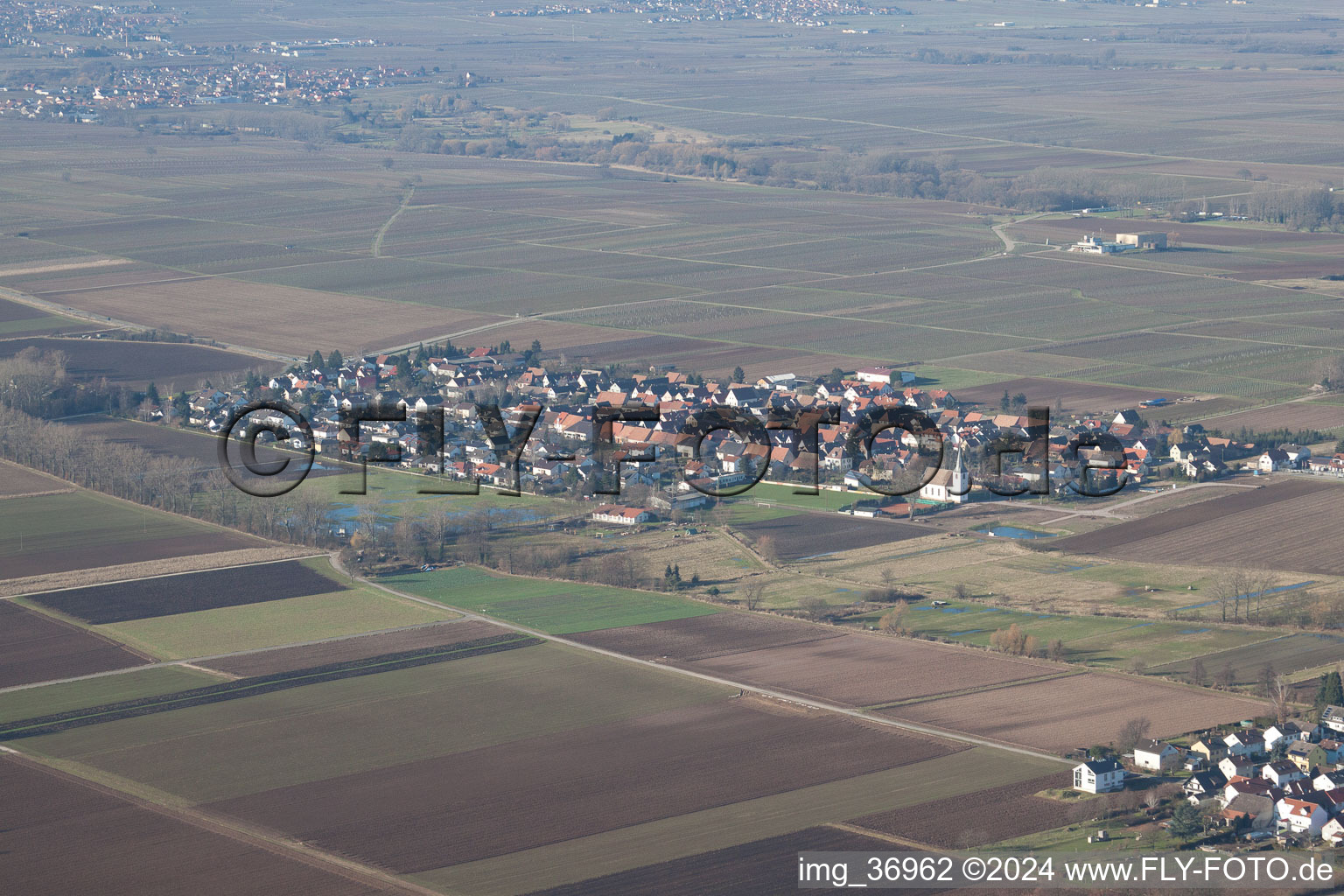 Photographie aérienne de Altdorf dans le département Rhénanie-Palatinat, Allemagne