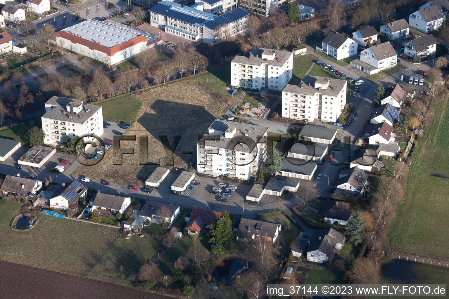 Logiciel à le quartier Herxheim in Herxheim bei Landau dans le département Rhénanie-Palatinat, Allemagne d'un drone