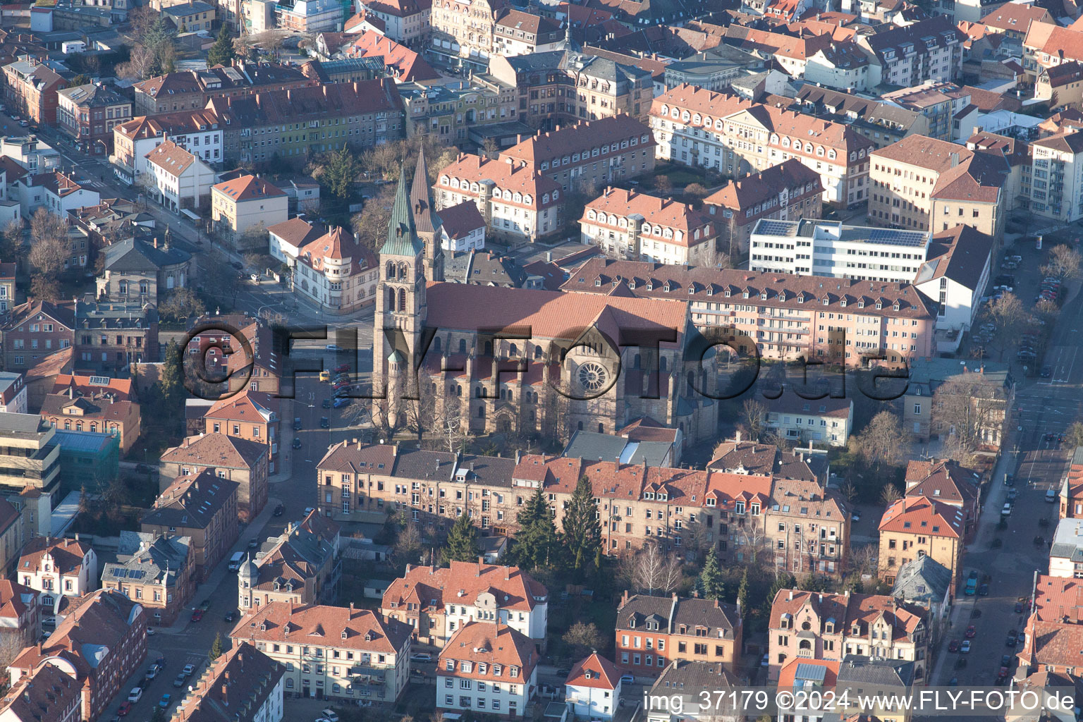 Landau in der Pfalz dans le département Rhénanie-Palatinat, Allemagne vue du ciel