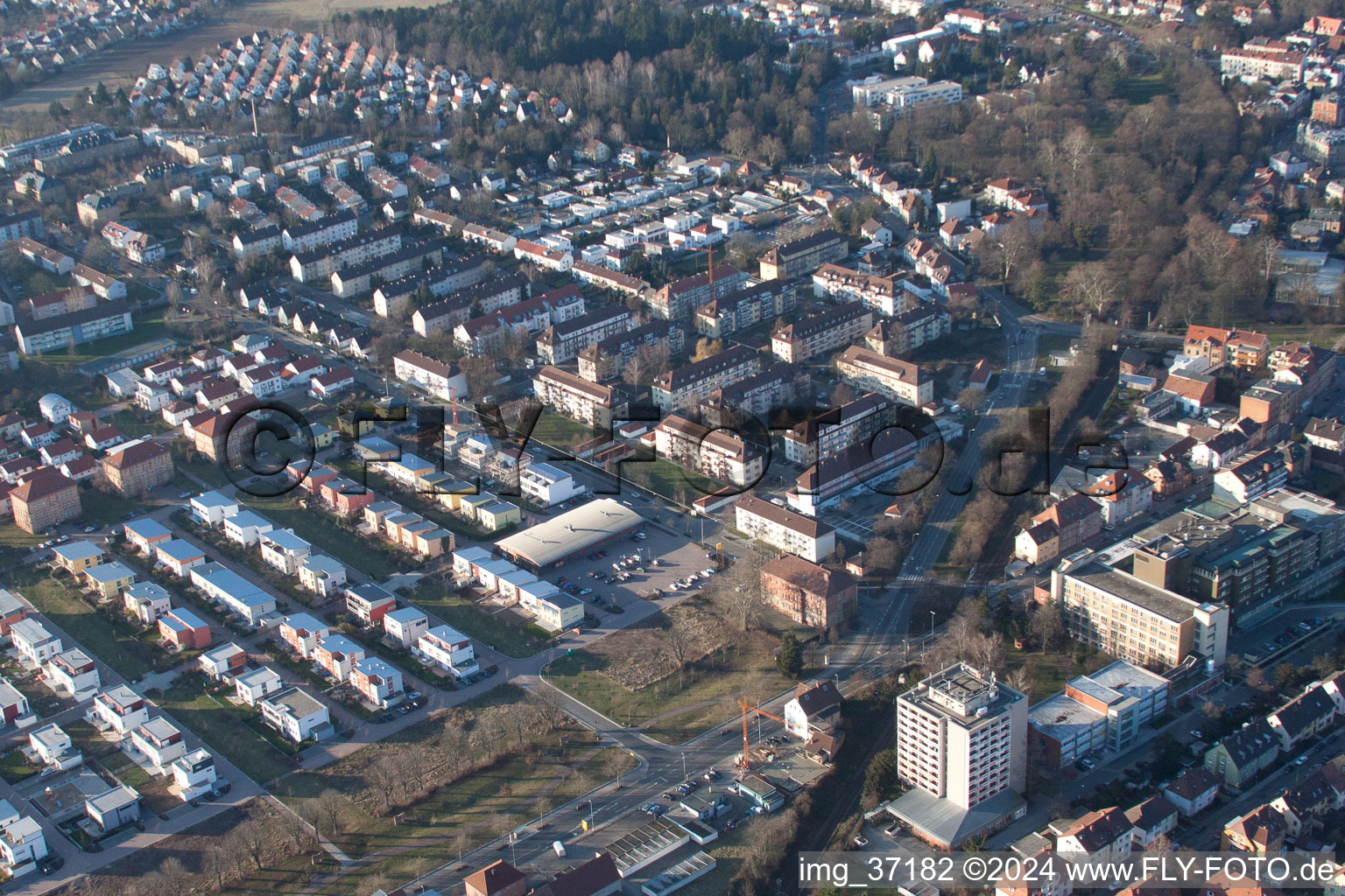 Image drone de Landau in der Pfalz dans le département Rhénanie-Palatinat, Allemagne