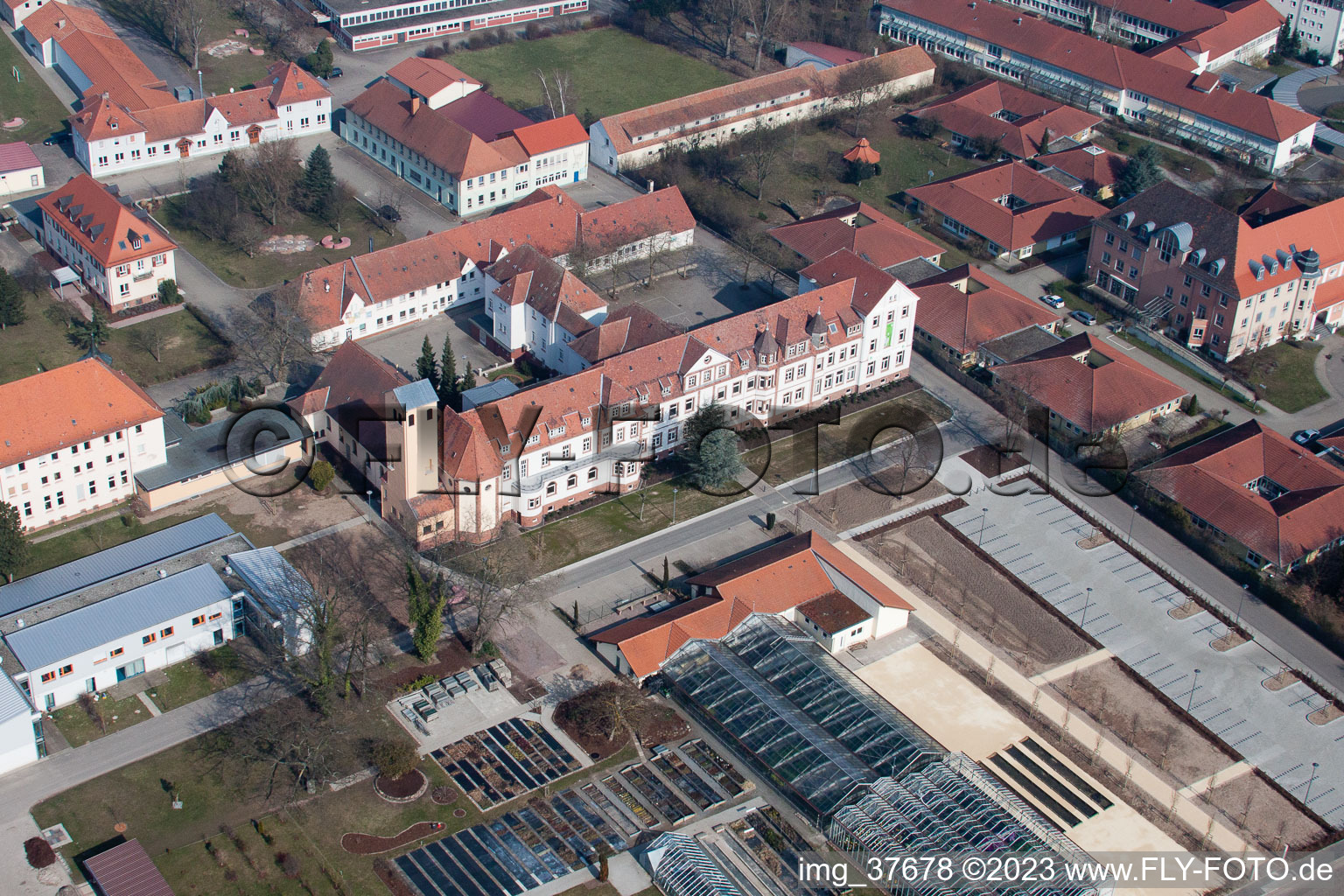 Quartier Queichheim in Landau in der Pfalz dans le département Rhénanie-Palatinat, Allemagne d'un drone