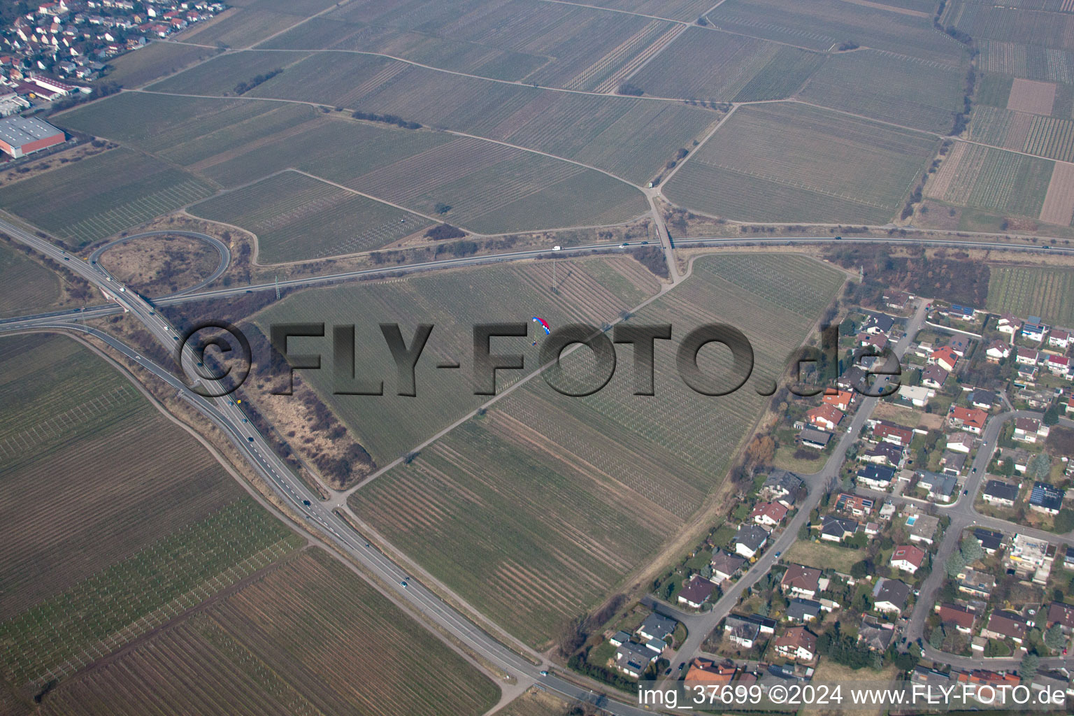 Landau in der Pfalz dans le département Rhénanie-Palatinat, Allemagne vue d'en haut