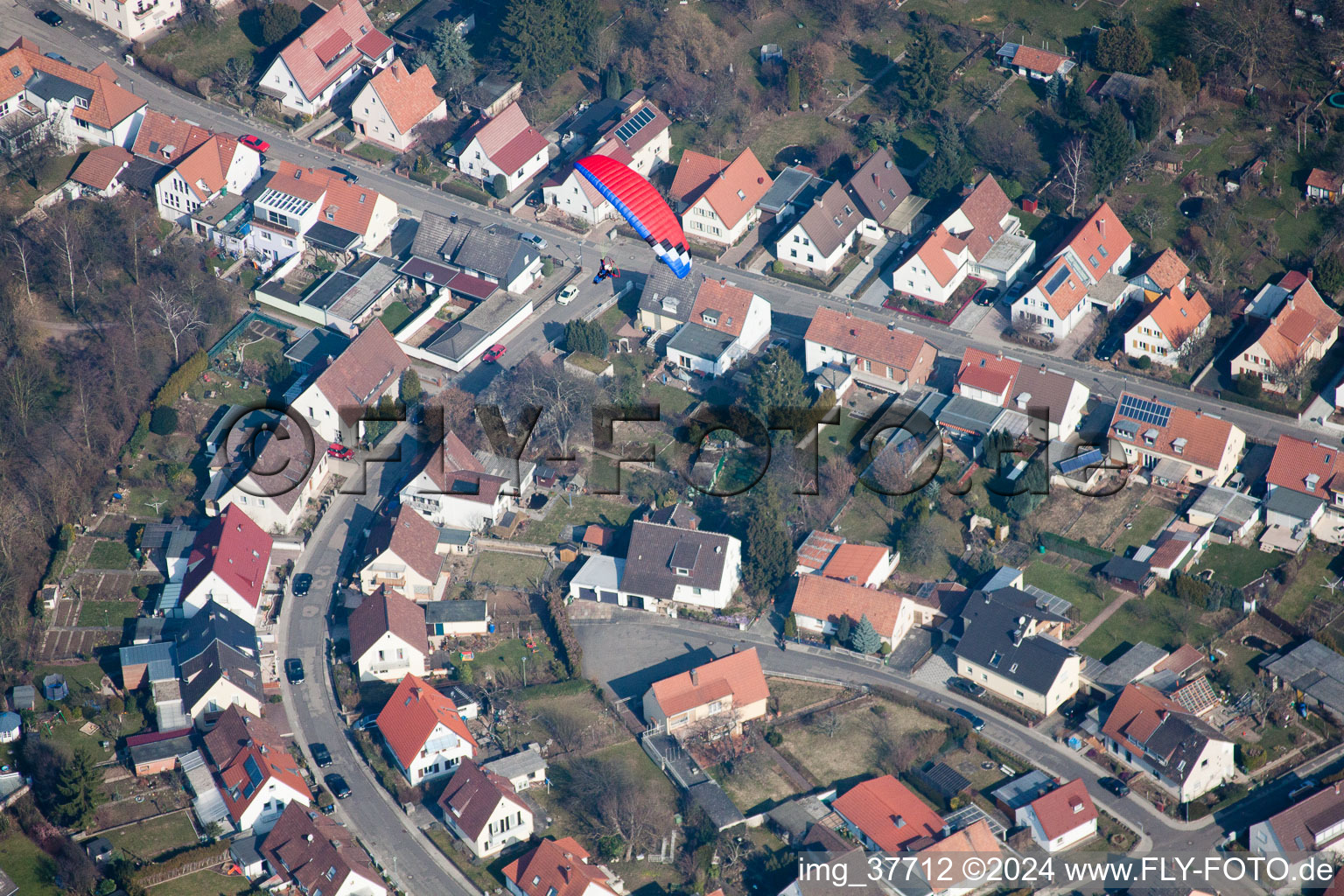 Landau in der Pfalz dans le département Rhénanie-Palatinat, Allemagne vue du ciel