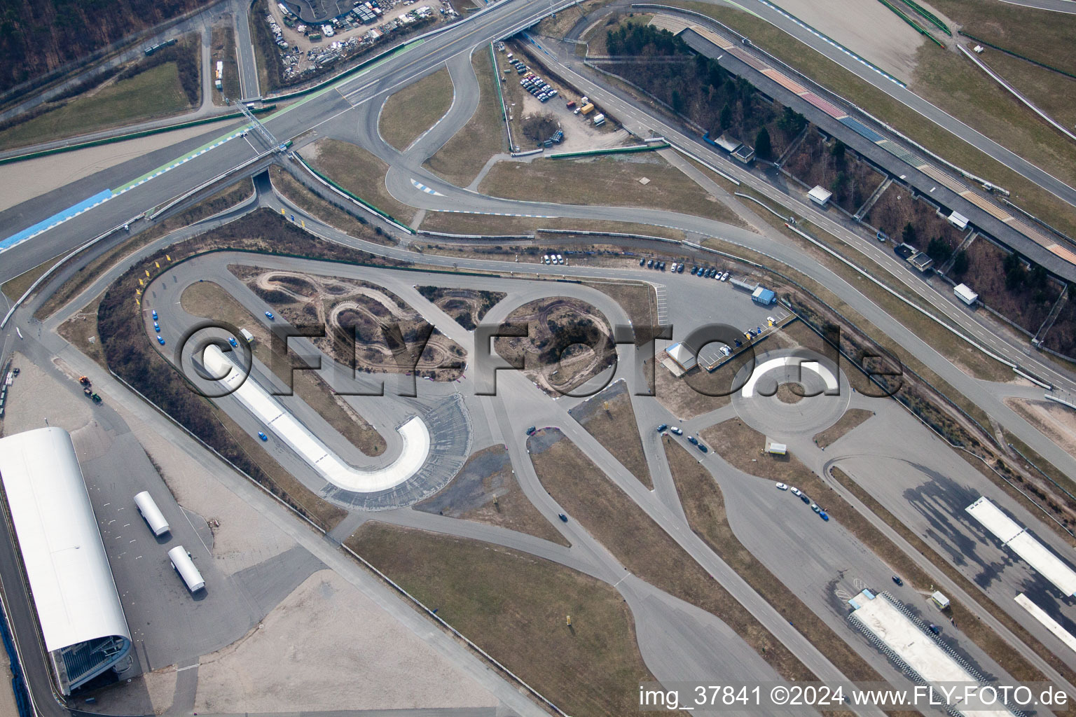 Image drone de Motodrome à Hockenheim dans le département Bade-Wurtemberg, Allemagne