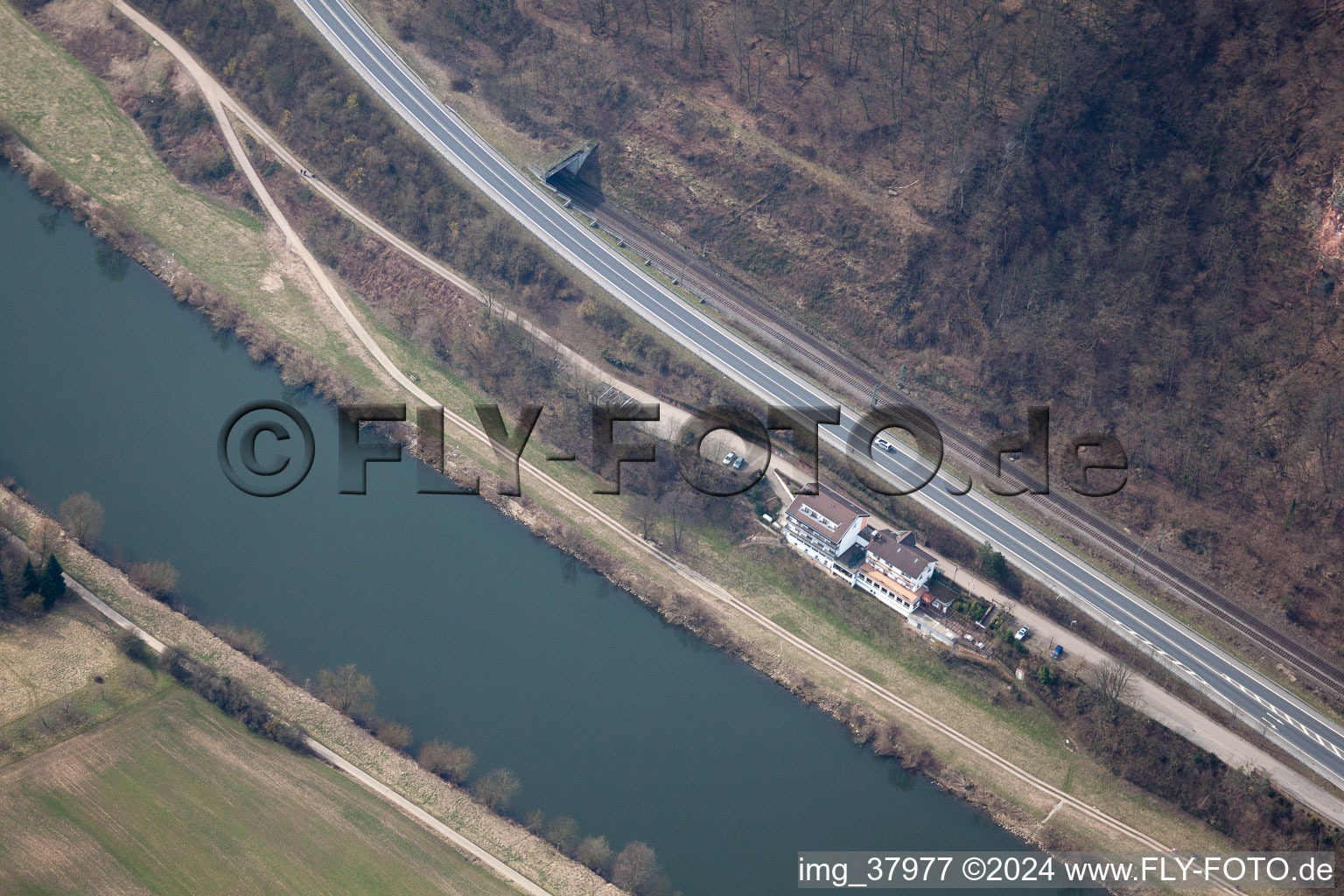 Vue aérienne de Rainbach dans le département Bade-Wurtemberg, Allemagne