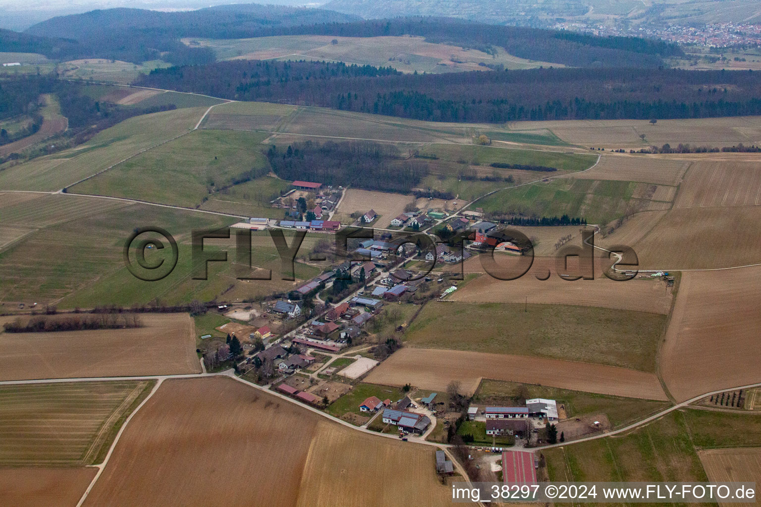 Vue aérienne de Quartier Sallenbusch in Weingarten dans le département Bade-Wurtemberg, Allemagne