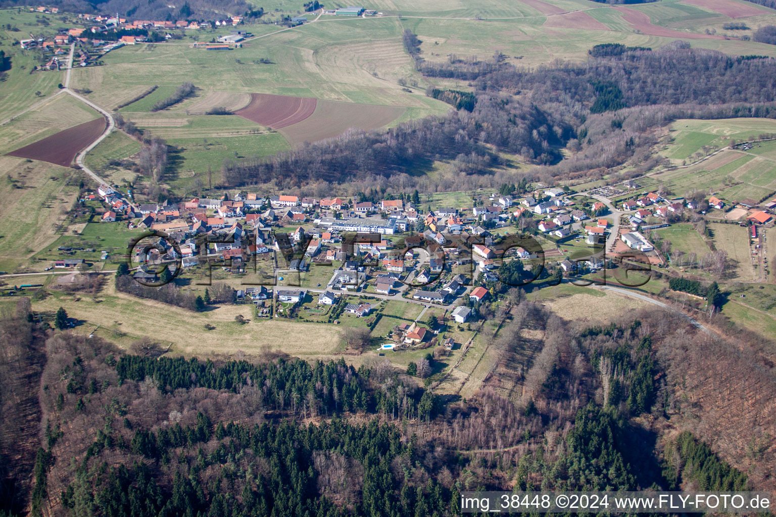 Hilst dans le département Rhénanie-Palatinat, Allemagne d'en haut