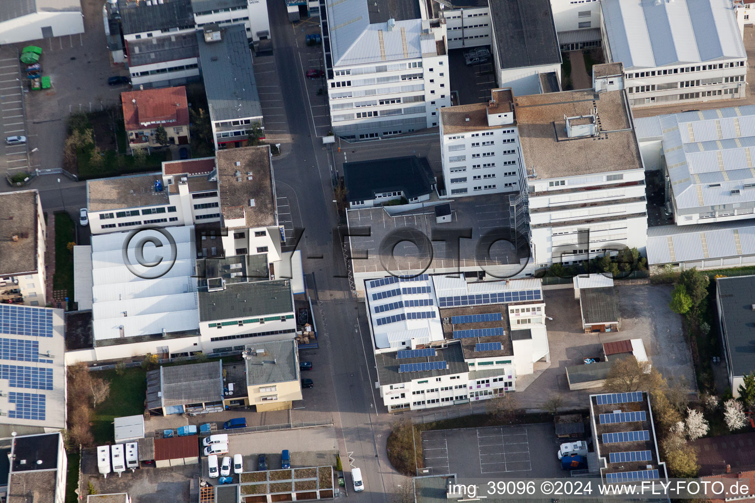 Image drone de Entreprise Jilg, Dieselstr à le quartier Eltingen in Leonberg dans le département Bade-Wurtemberg, Allemagne