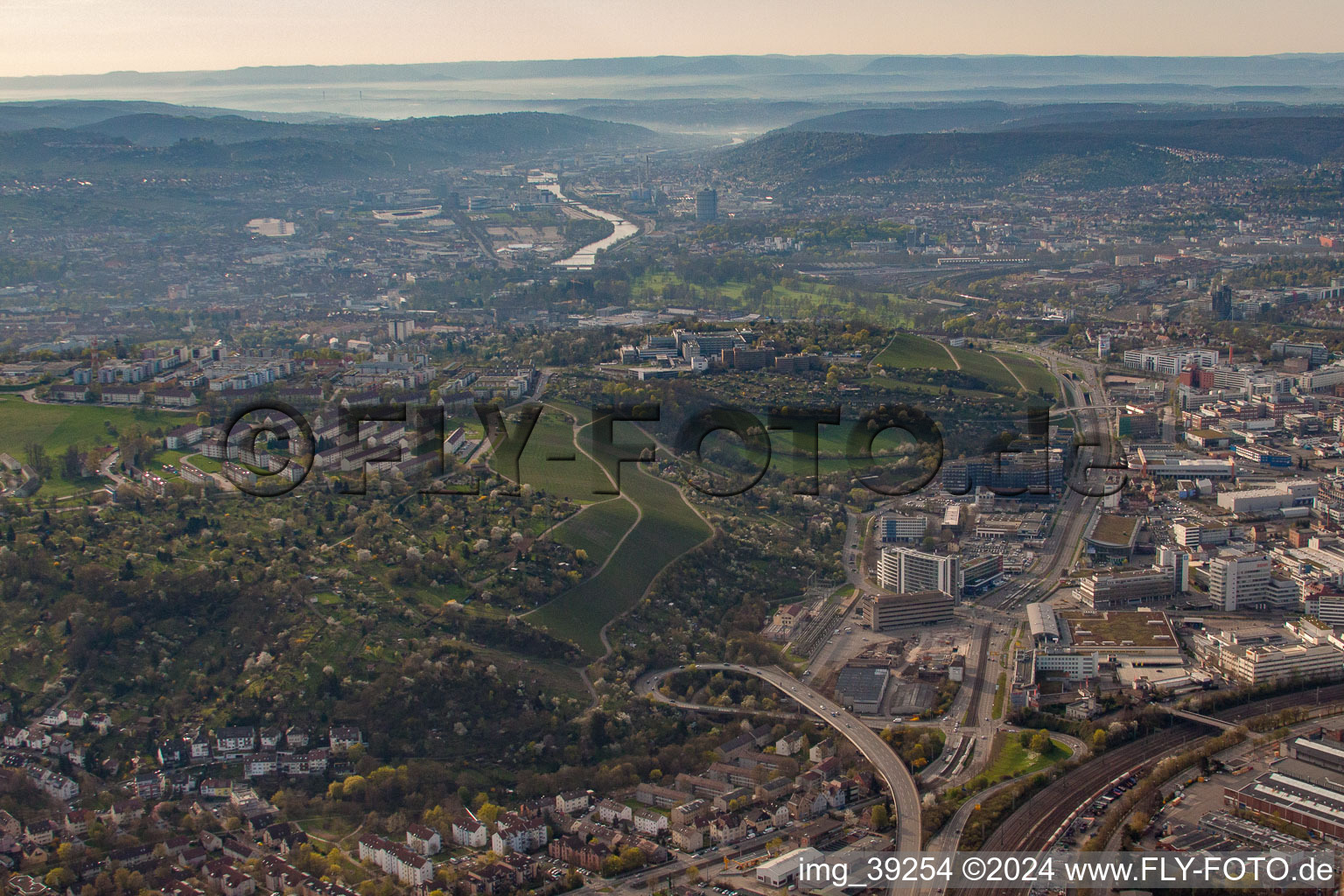 Photographie aérienne de Quartier Zuffenhausen in Stuttgart dans le département Bade-Wurtemberg, Allemagne