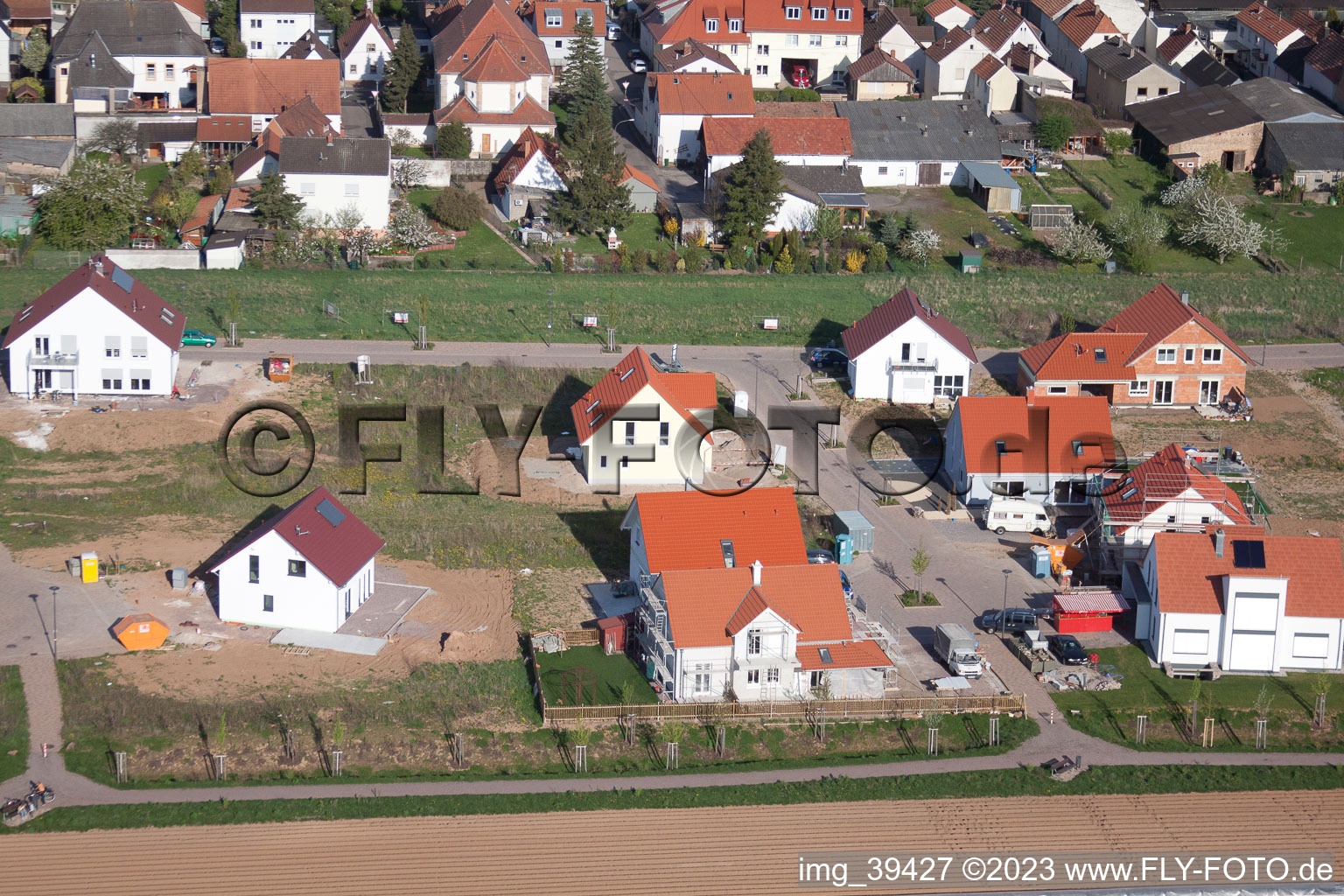 Quartier Mörlheim in Landau in der Pfalz dans le département Rhénanie-Palatinat, Allemagne vue du ciel