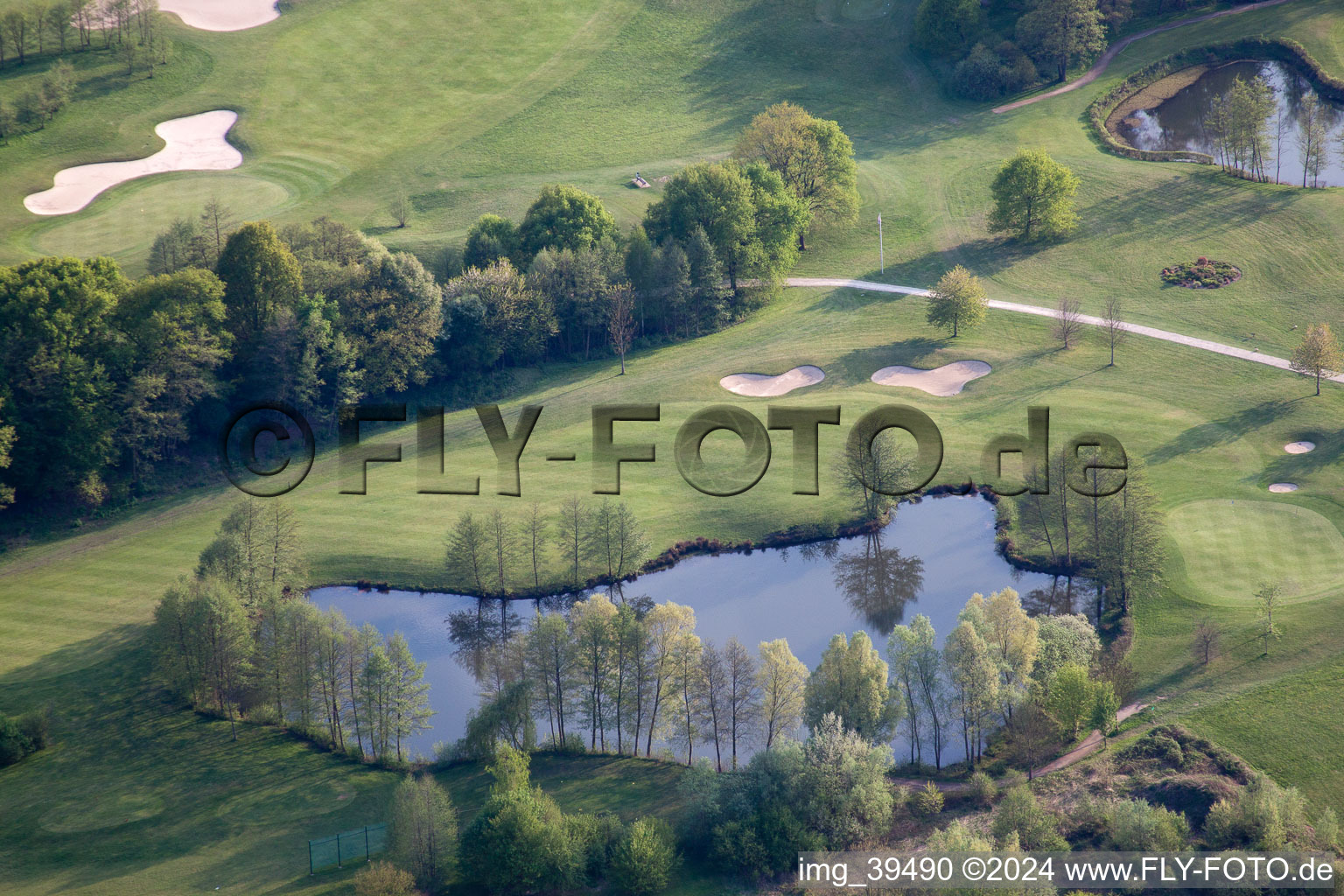 Club de golf Soufflenheim Baden-Baden à Soufflenheim dans le département Bas Rhin, France d'en haut