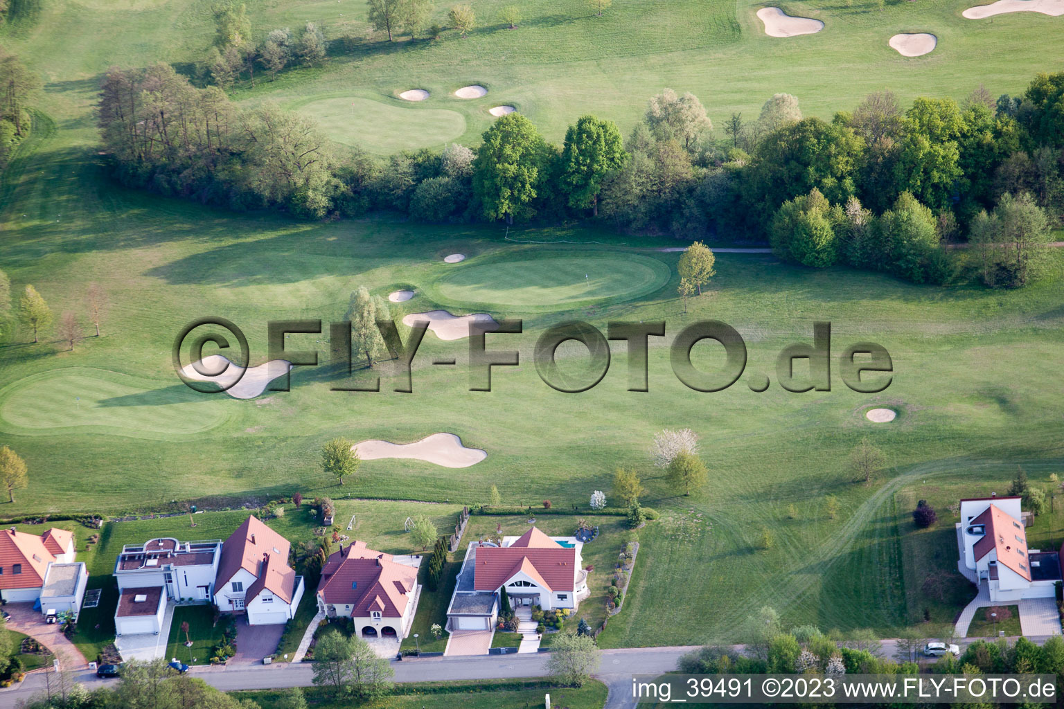 Club de golf Soufflenheim Baden-Baden à Soufflenheim dans le département Bas Rhin, France hors des airs