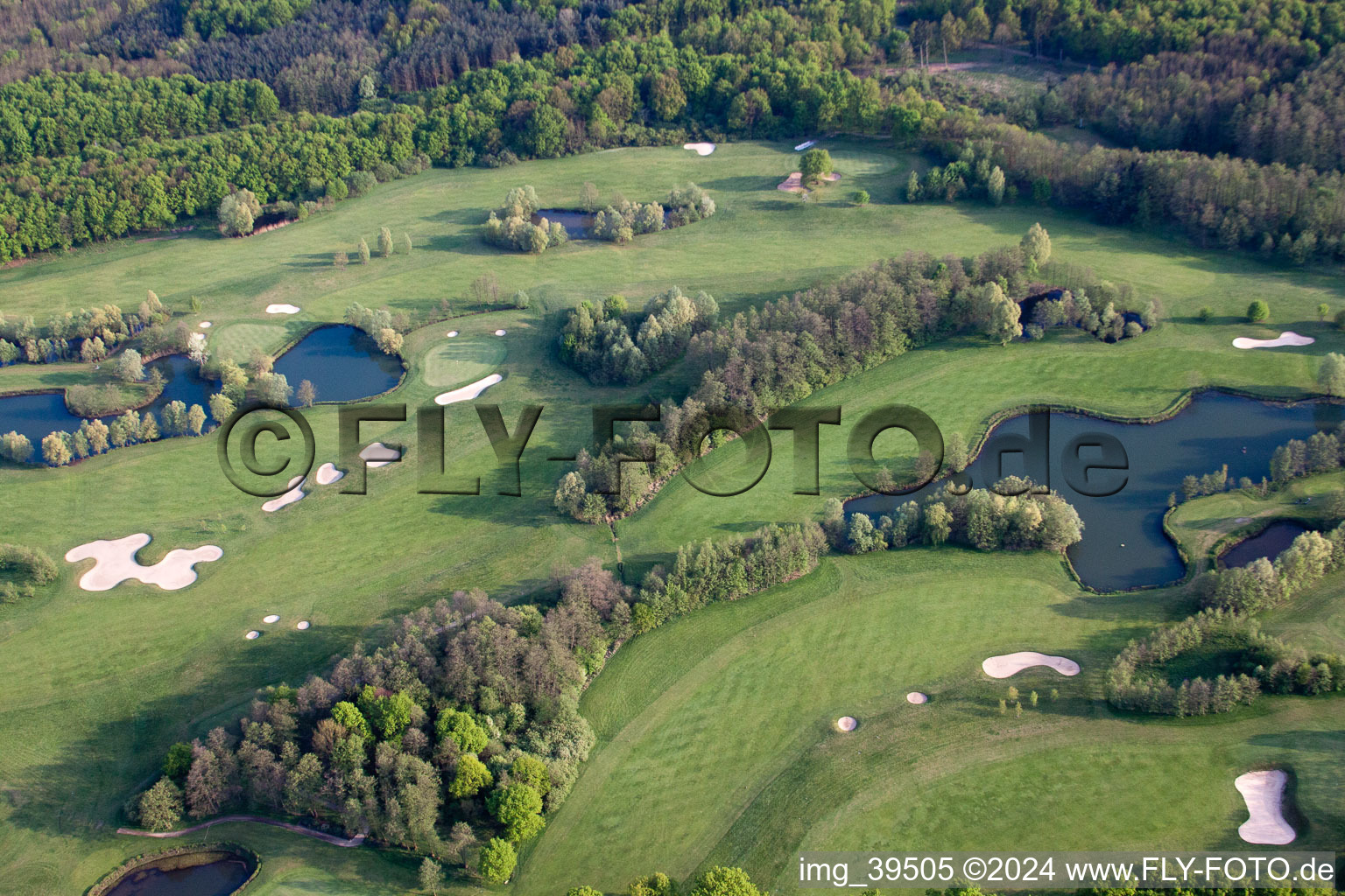 Club de golf Soufflenheim Baden-Baden à Soufflenheim dans le département Bas Rhin, France hors des airs