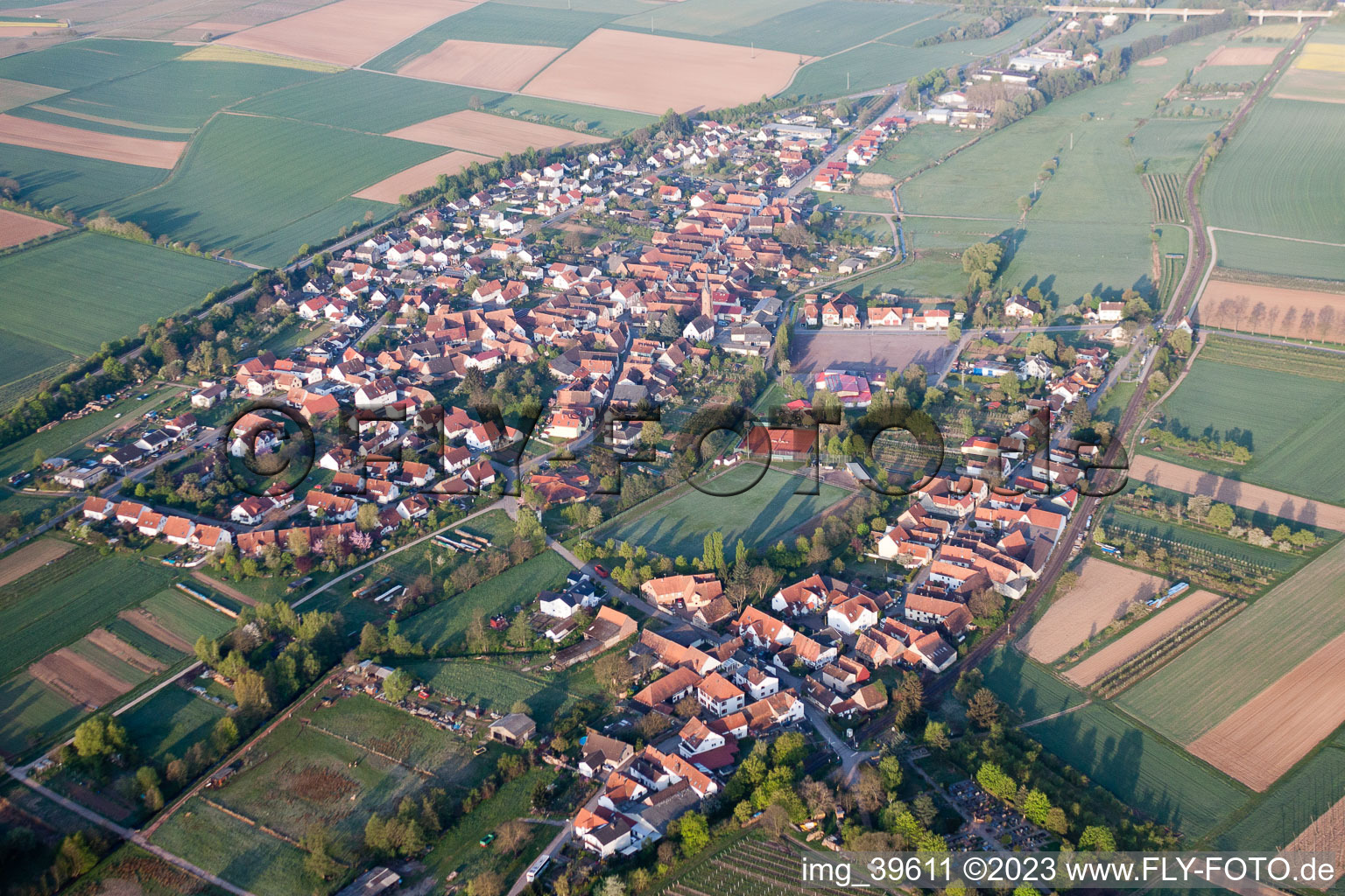 Image drone de Quartier Drusweiler in Kapellen-Drusweiler dans le département Rhénanie-Palatinat, Allemagne