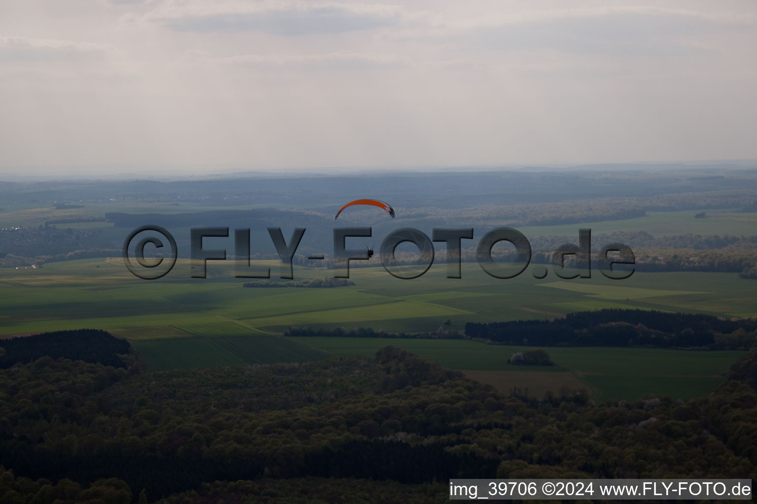 Photographie aérienne de Escherange dans le département Moselle, France