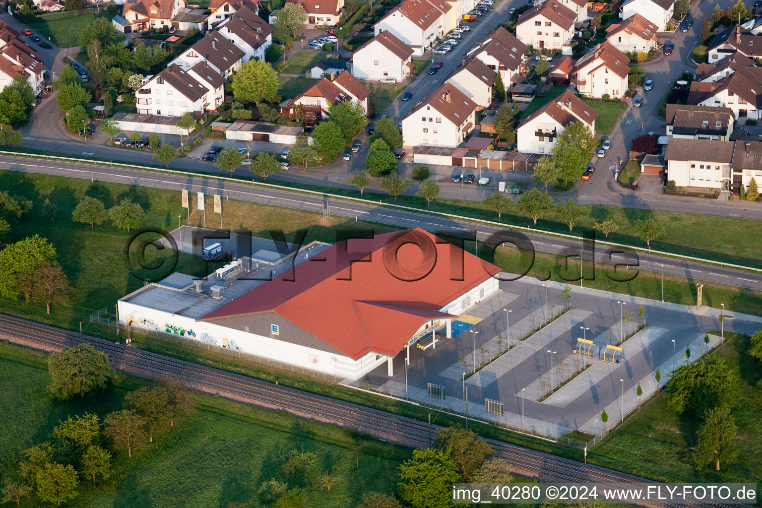 Image drone de Bietigheim dans le département Bade-Wurtemberg, Allemagne