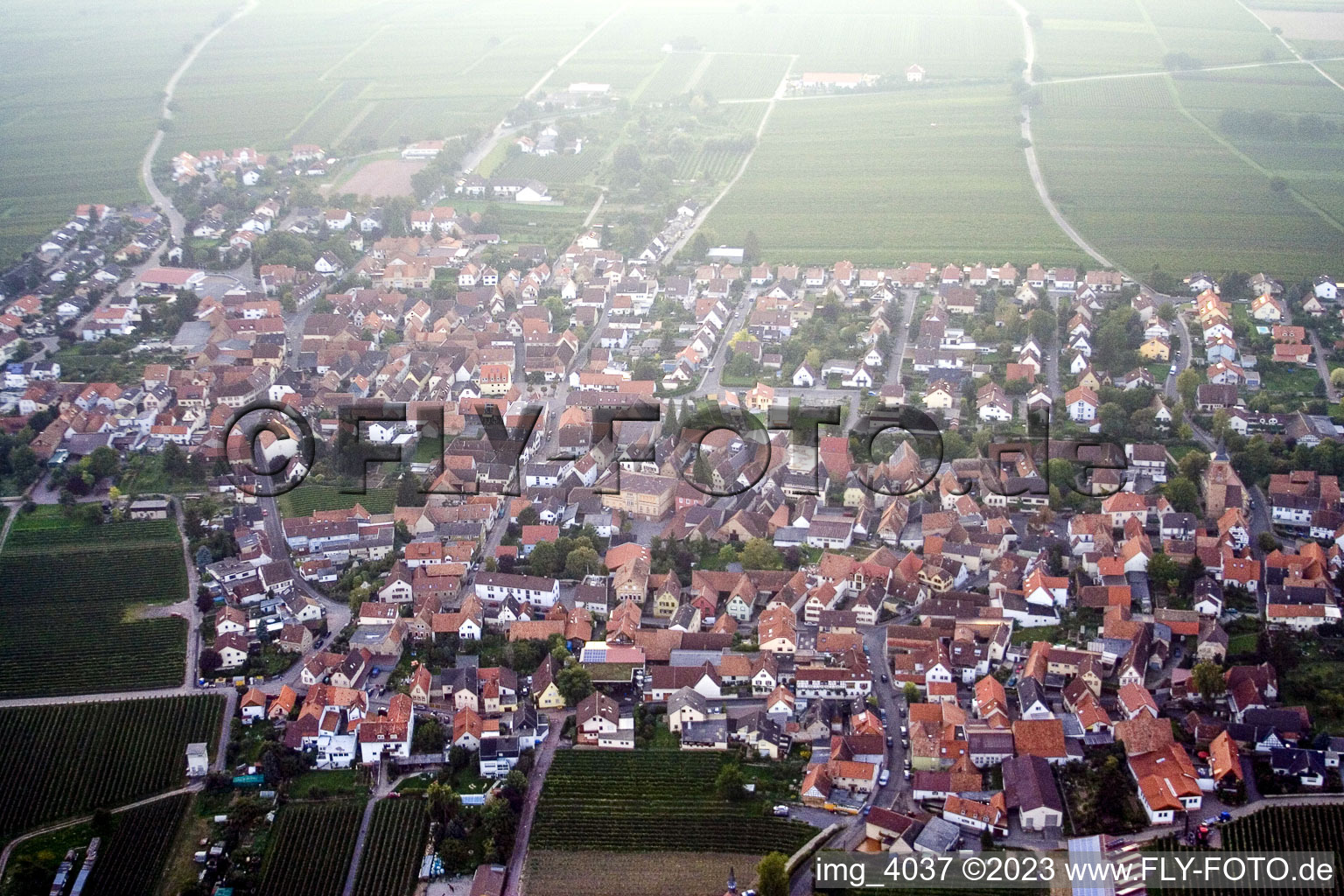 Photographie aérienne de Quartier Nußdorf in Landau in der Pfalz dans le département Rhénanie-Palatinat, Allemagne