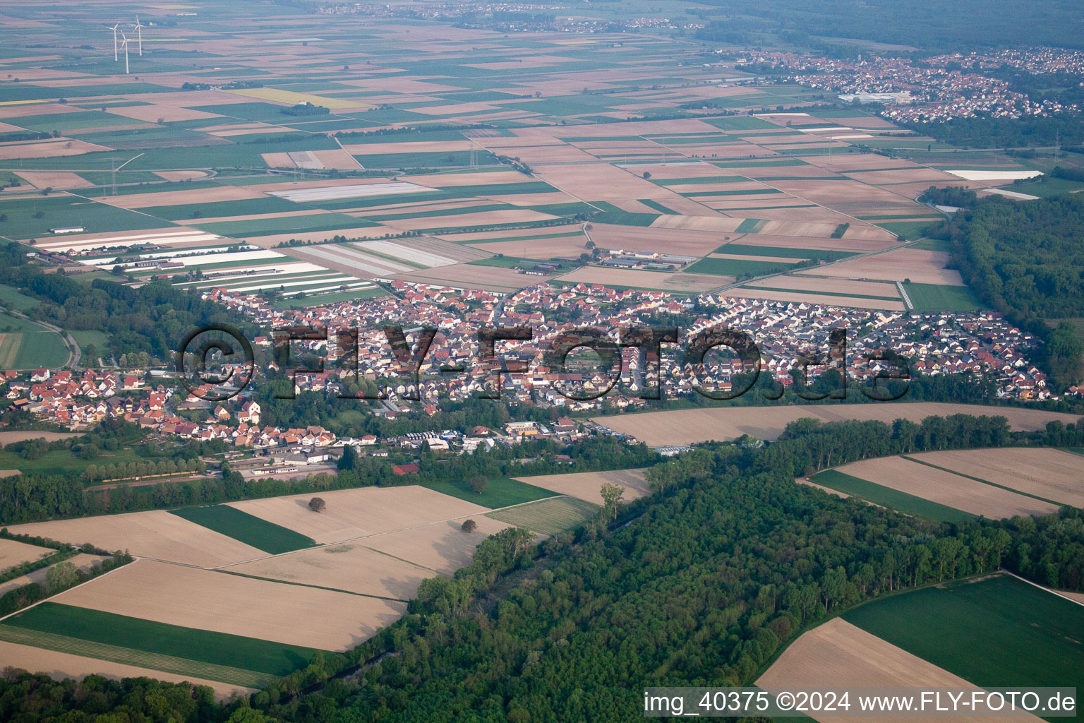 Kuhardt dans le département Rhénanie-Palatinat, Allemagne d'en haut