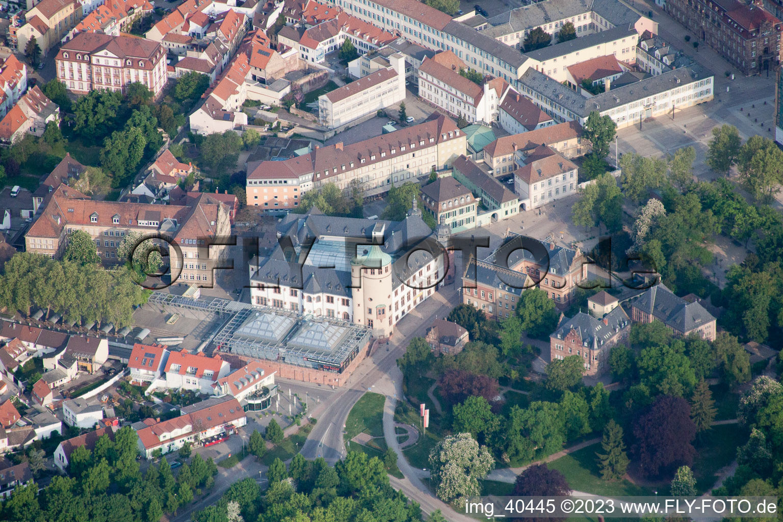 Vue aérienne de Musée à Speyer dans le département Rhénanie-Palatinat, Allemagne