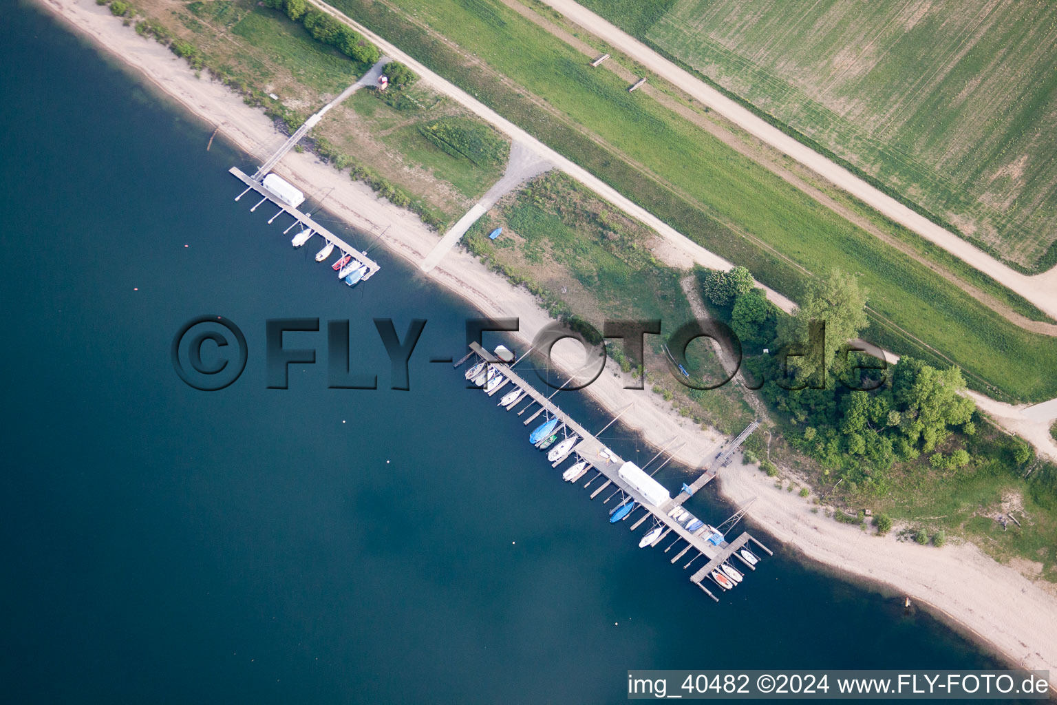 Image drone de Otterstadt dans le département Rhénanie-Palatinat, Allemagne