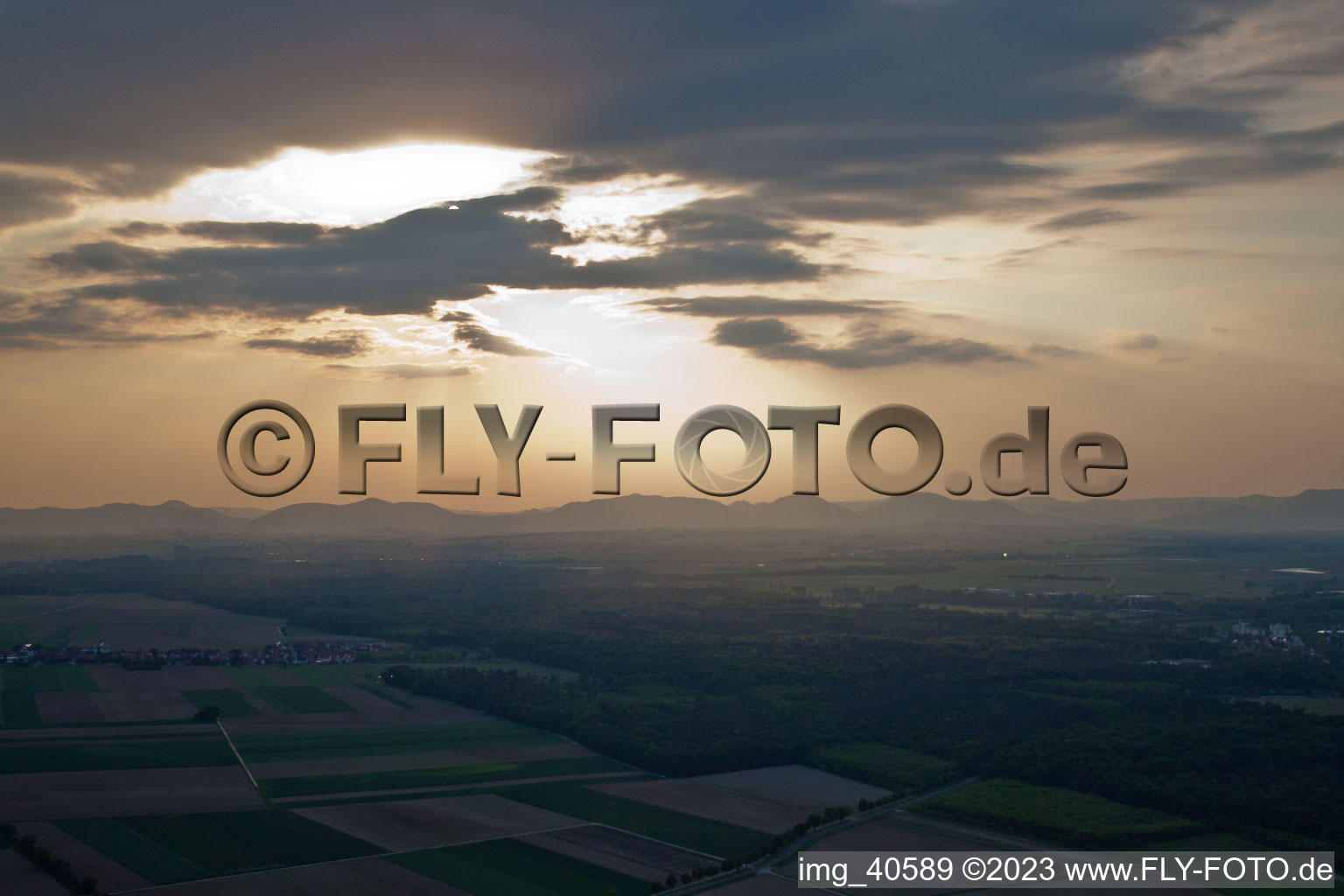 Image drone de Quartier Hayna in Herxheim bei Landau dans le département Rhénanie-Palatinat, Allemagne