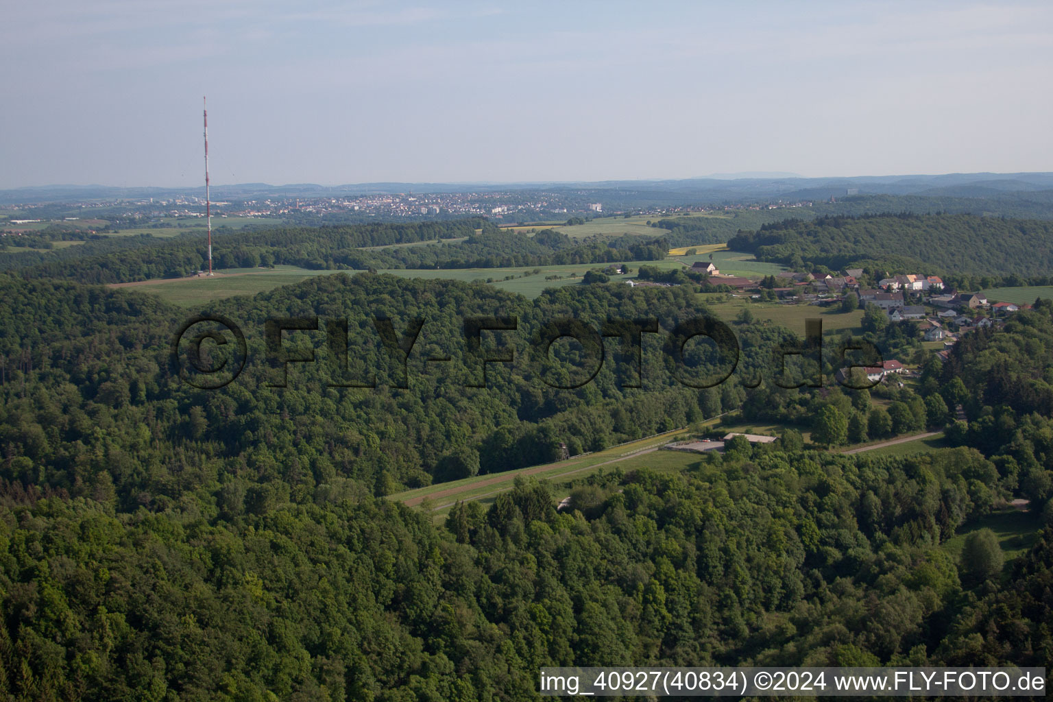 Vue aérienne de Quartier Hochstellerhof in Trulben dans le département Rhénanie-Palatinat, Allemagne