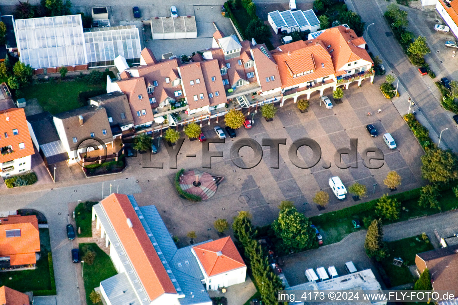 Photographie aérienne de Quartier Schweigen in Schweigen-Rechtenbach dans le département Rhénanie-Palatinat, Allemagne