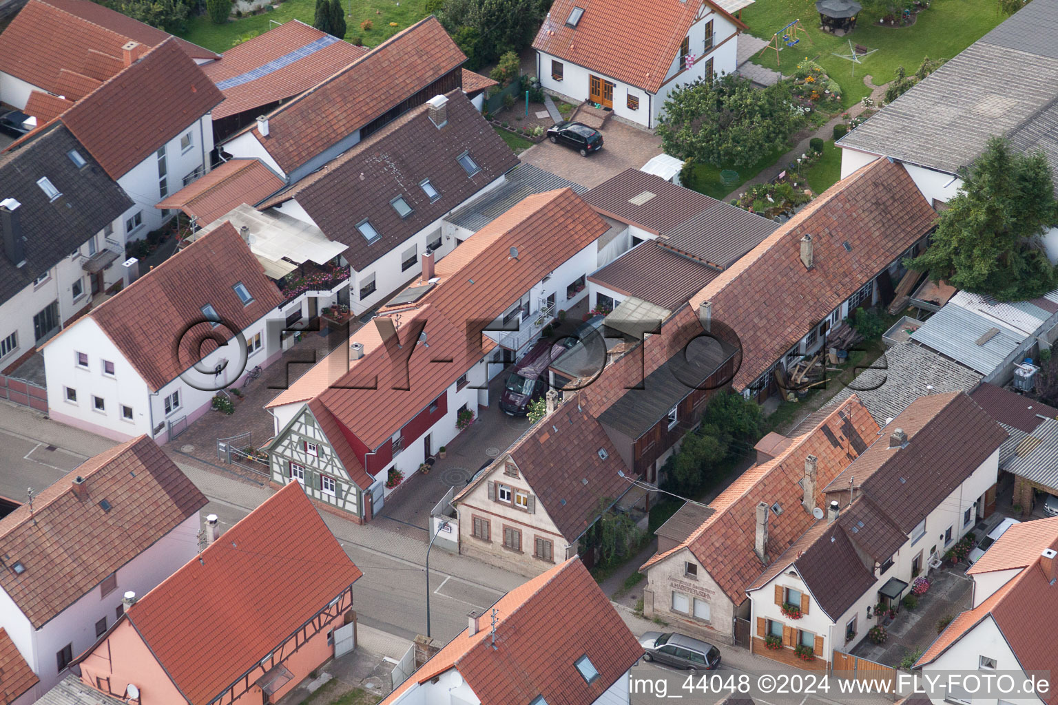 Image drone de Sarrestr à Kandel dans le département Rhénanie-Palatinat, Allemagne