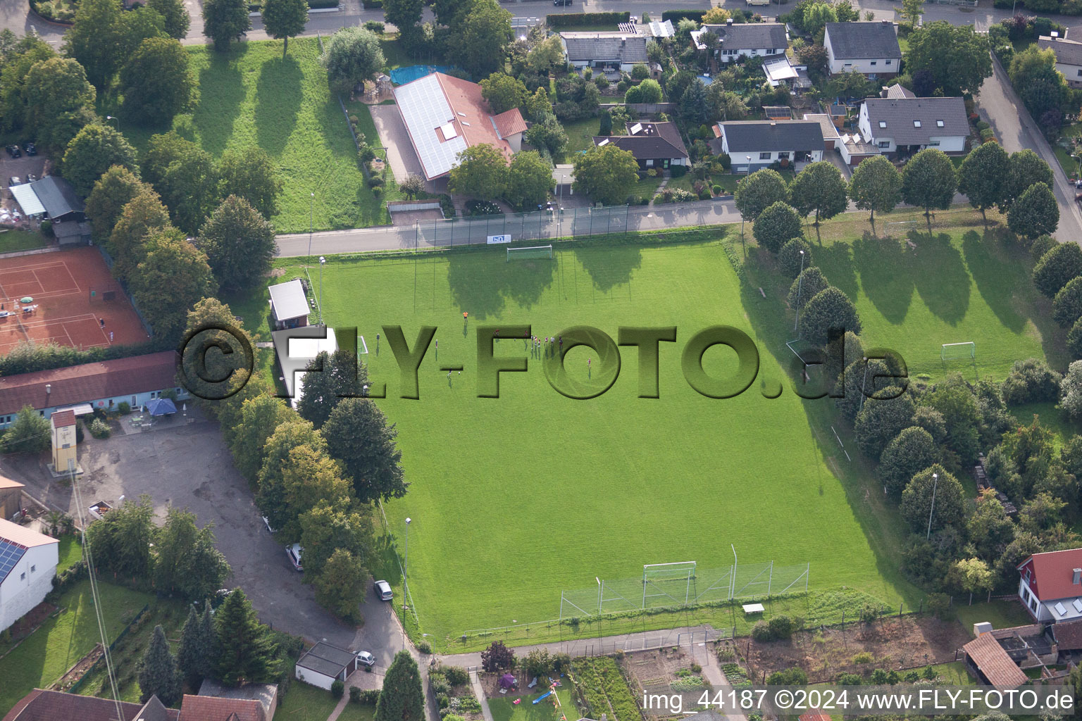 Enregistrement par drone de Quartier Mörzheim in Landau in der Pfalz dans le département Rhénanie-Palatinat, Allemagne