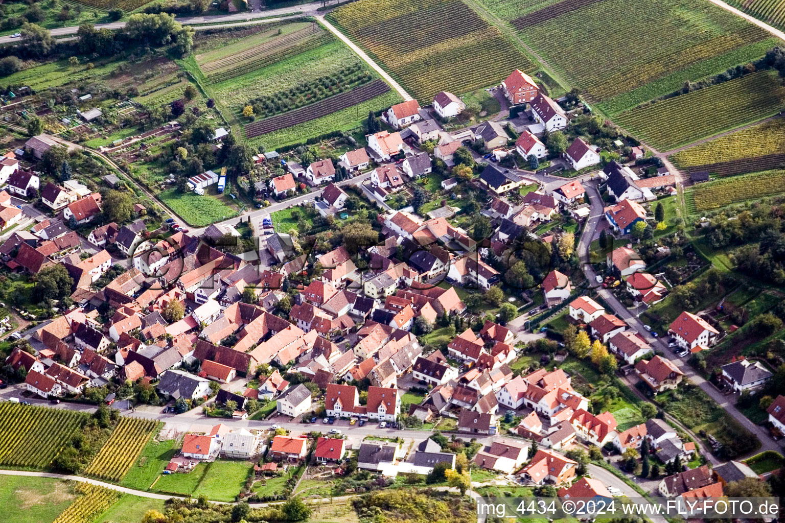 Photographie aérienne de Cellules de suivi-Gleishohrbach à le quartier Gleishorbach in Gleiszellen-Gleishorbach dans le département Rhénanie-Palatinat, Allemagne