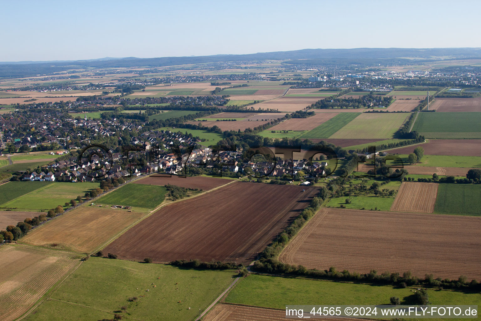 Vue aérienne de Euskirchen dans le département Rhénanie du Nord-Westphalie, Allemagne