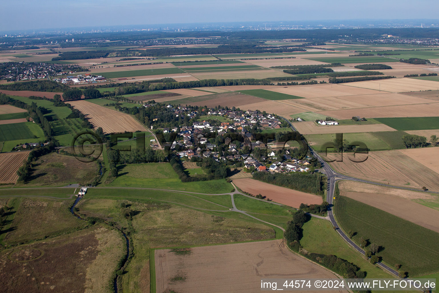 Vue aérienne de Euskirchen dans le département Rhénanie du Nord-Westphalie, Allemagne