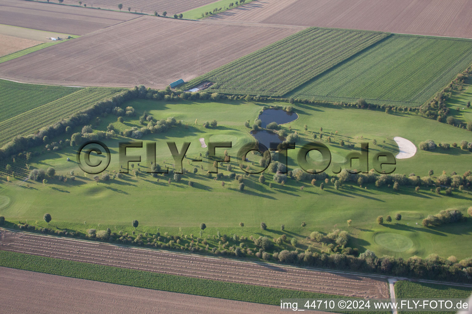 Photographie aérienne de Club de golf Mönchengladbach-Wanlo eV à Mönchengladbach dans le département Rhénanie du Nord-Westphalie, Allemagne