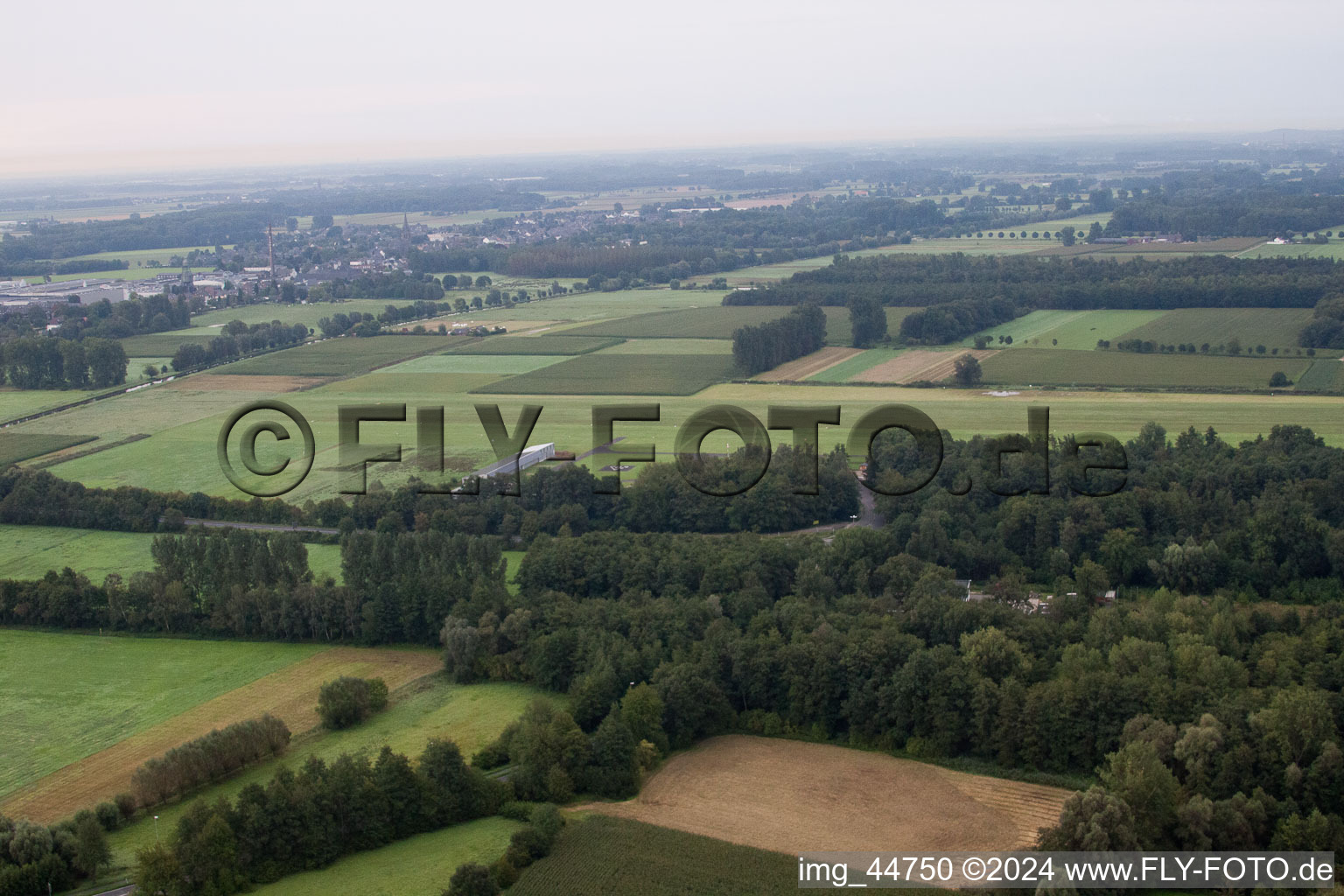 Grefrath dans le département Rhénanie du Nord-Westphalie, Allemagne d'en haut