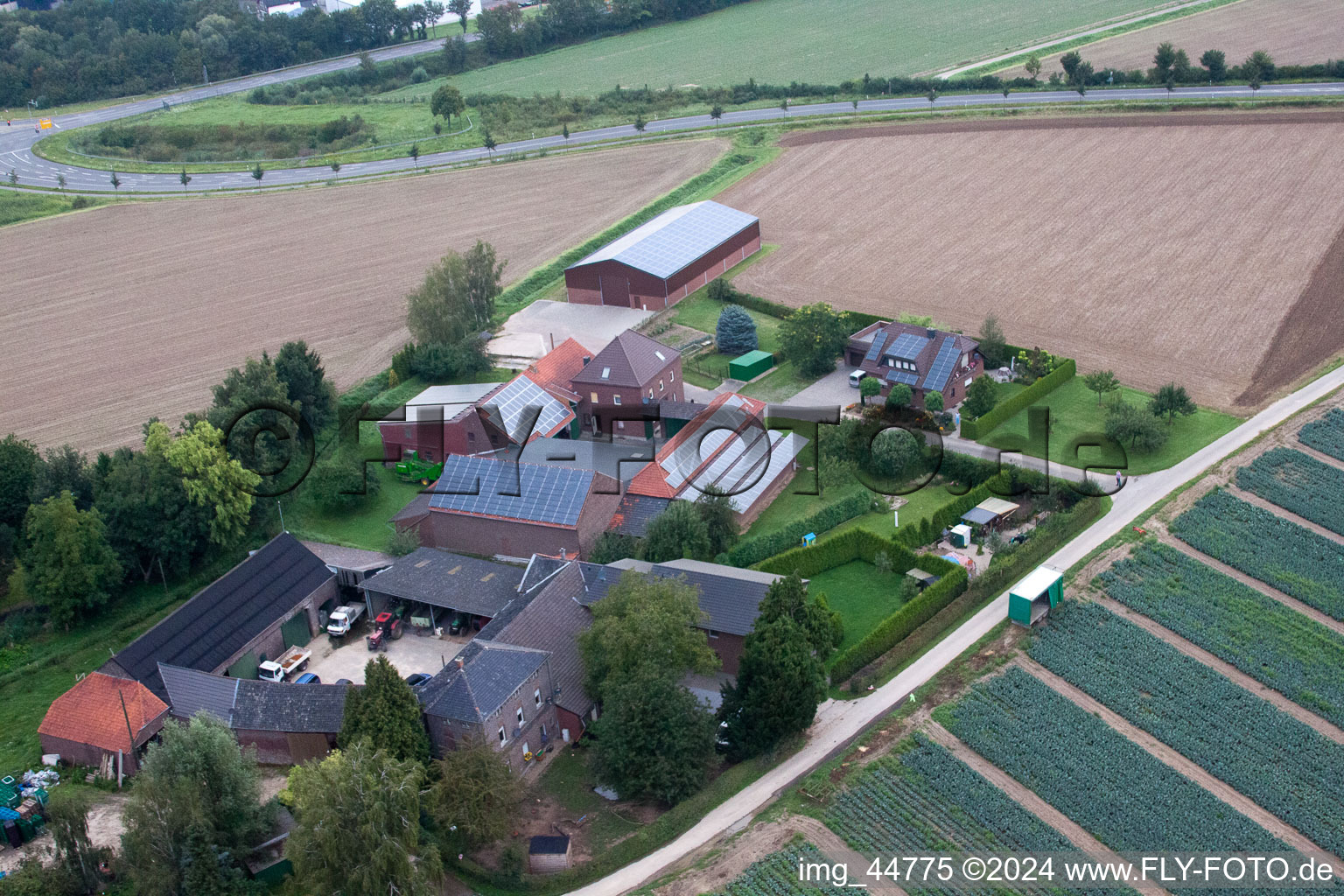 Image drone de Grefrath dans le département Rhénanie du Nord-Westphalie, Allemagne