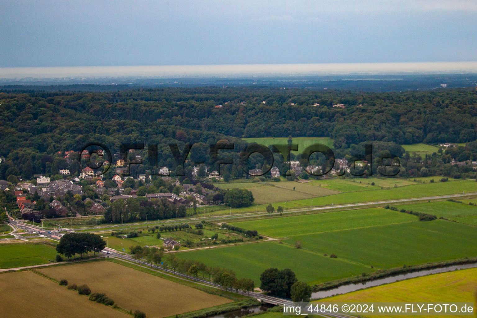 Photographie aérienne de Persingen dans le département Gueldre, Pays-Bas