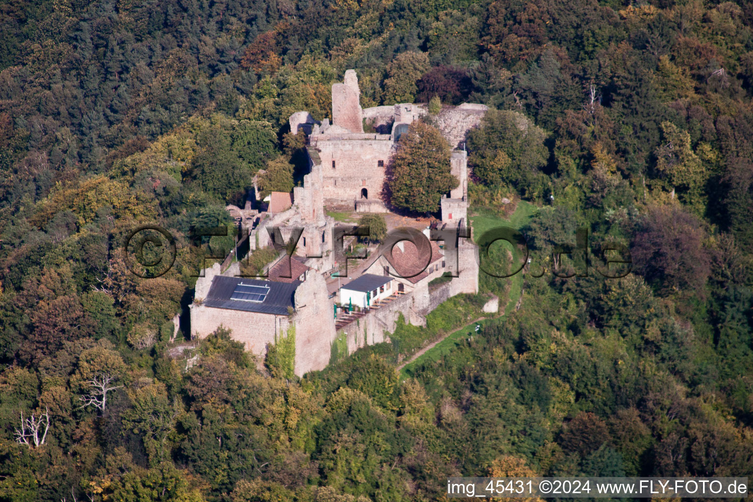 Eschbach dans le département Rhénanie-Palatinat, Allemagne d'en haut