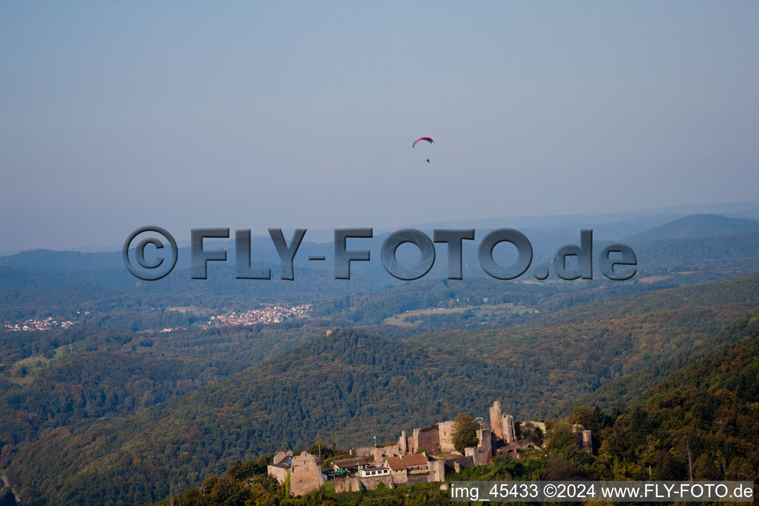 Eschbach dans le département Rhénanie-Palatinat, Allemagne vue d'en haut