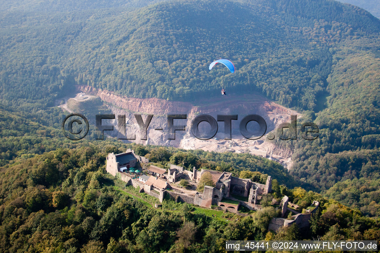 Image drone de Eschbach dans le département Rhénanie-Palatinat, Allemagne