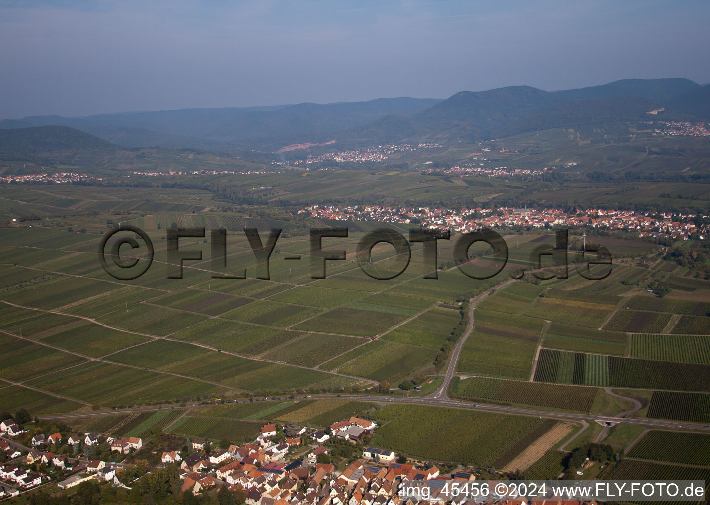 Quartier Arzheim in Landau in der Pfalz dans le département Rhénanie-Palatinat, Allemagne vue d'en haut