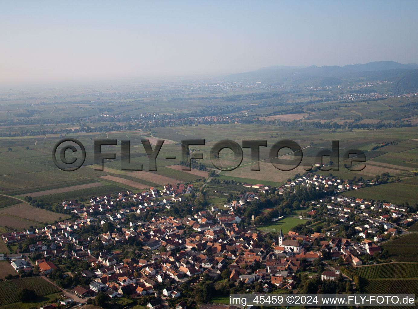 Quartier Wollmesheim in Landau in der Pfalz dans le département Rhénanie-Palatinat, Allemagne vu d'un drone