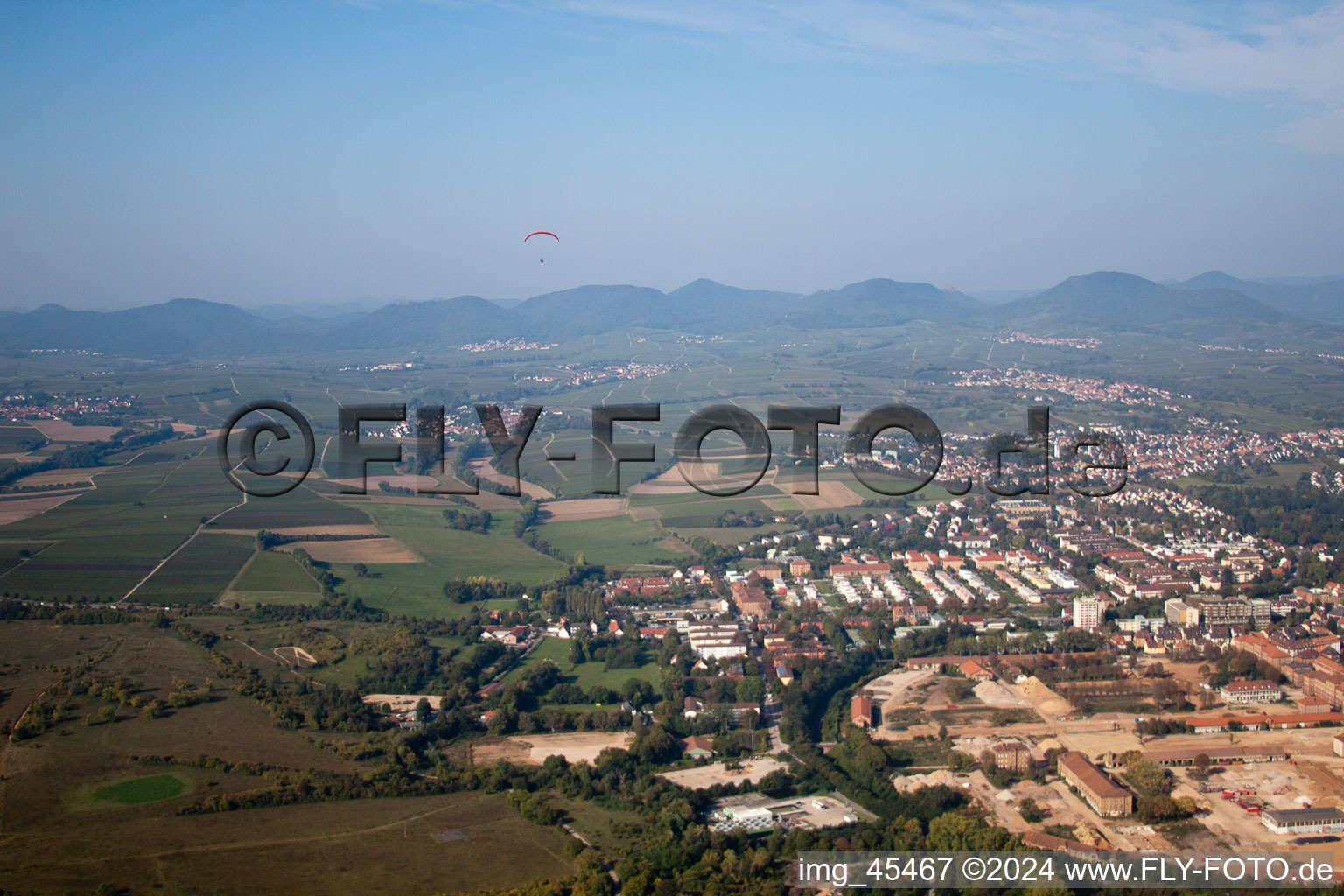 Photographie aérienne de Landau in der Pfalz dans le département Rhénanie-Palatinat, Allemagne